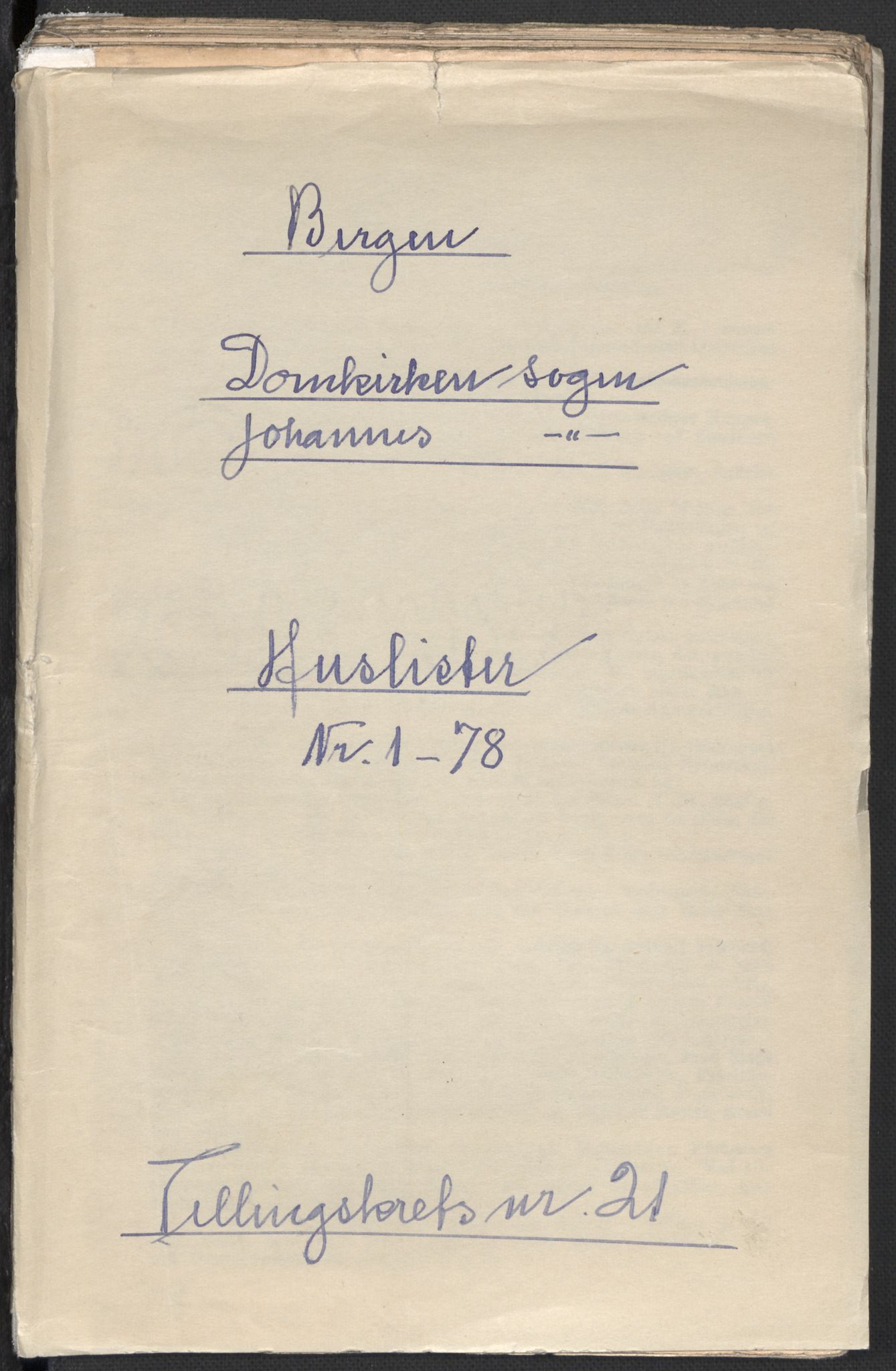 RA, Folketelling 1891 for 1301 Bergen kjøpstad, 1891, s. 3307