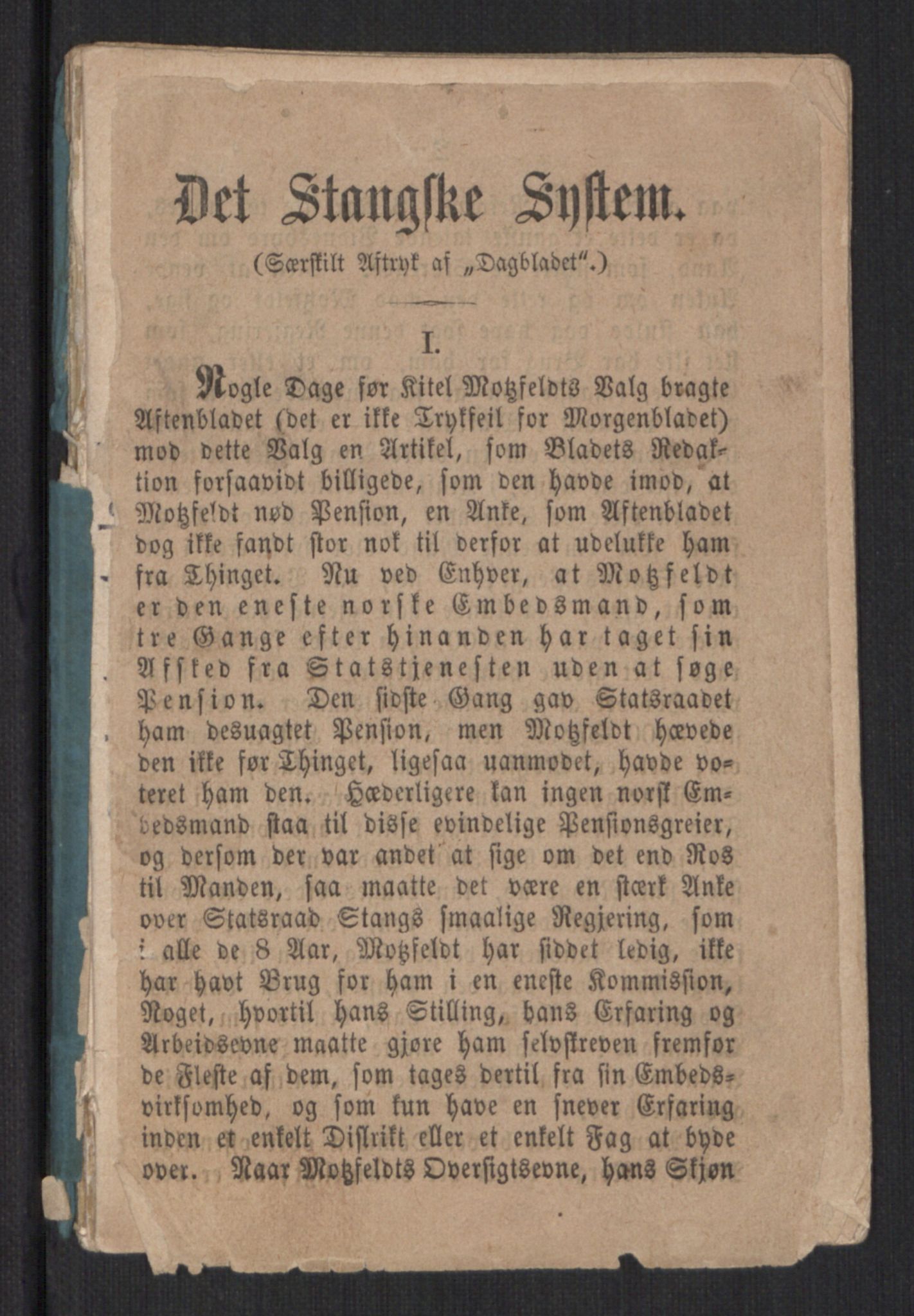 Venstres Hovedorganisasjon, RA/PA-0876/X/L0001: De eldste skrifter, 1860-1936, s. 354