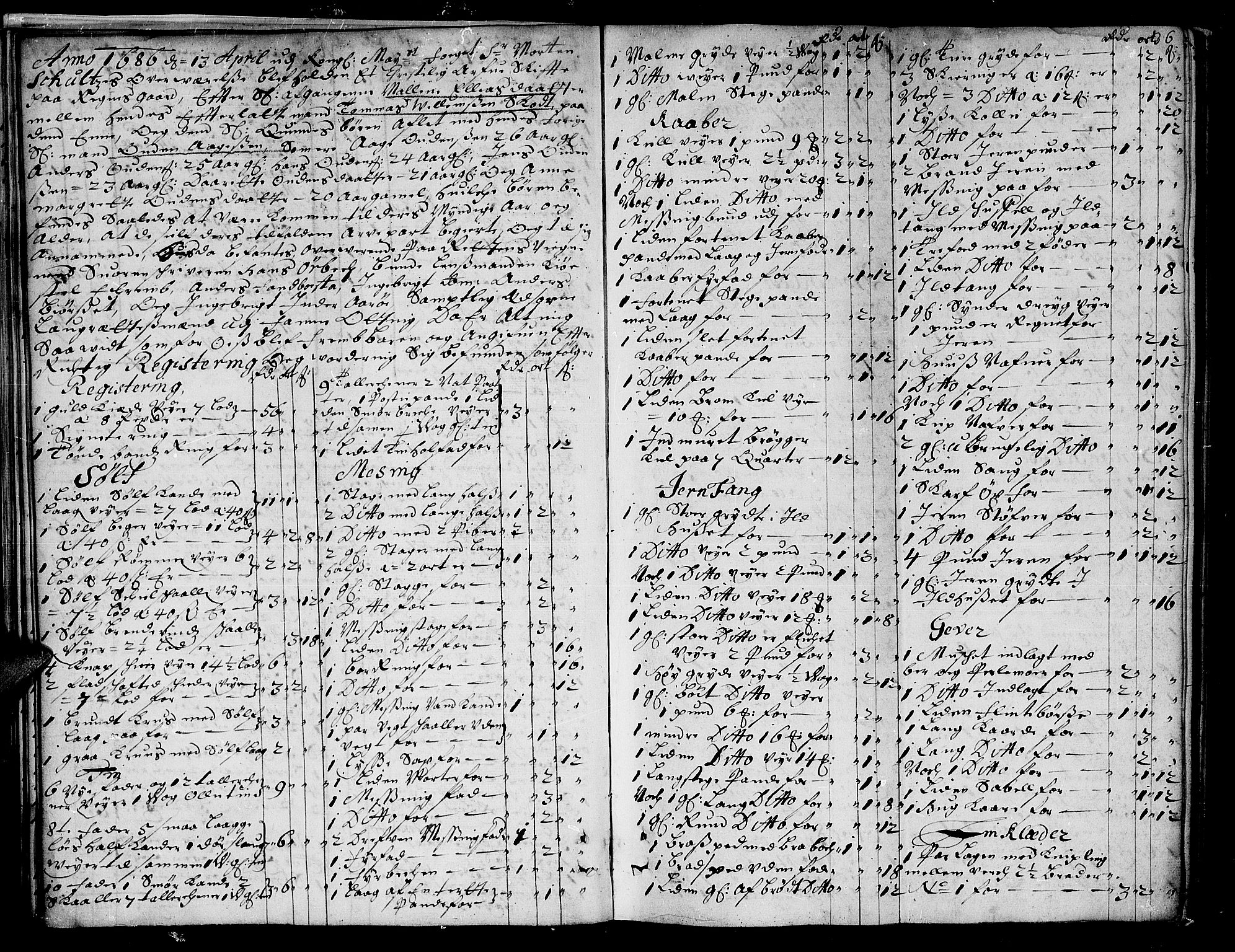 Romsdal sorenskriveri, AV/SAT-A-4149/1/3/3A/L0002: Skifteprotokoll, 1683-1687, s. 35b-36a