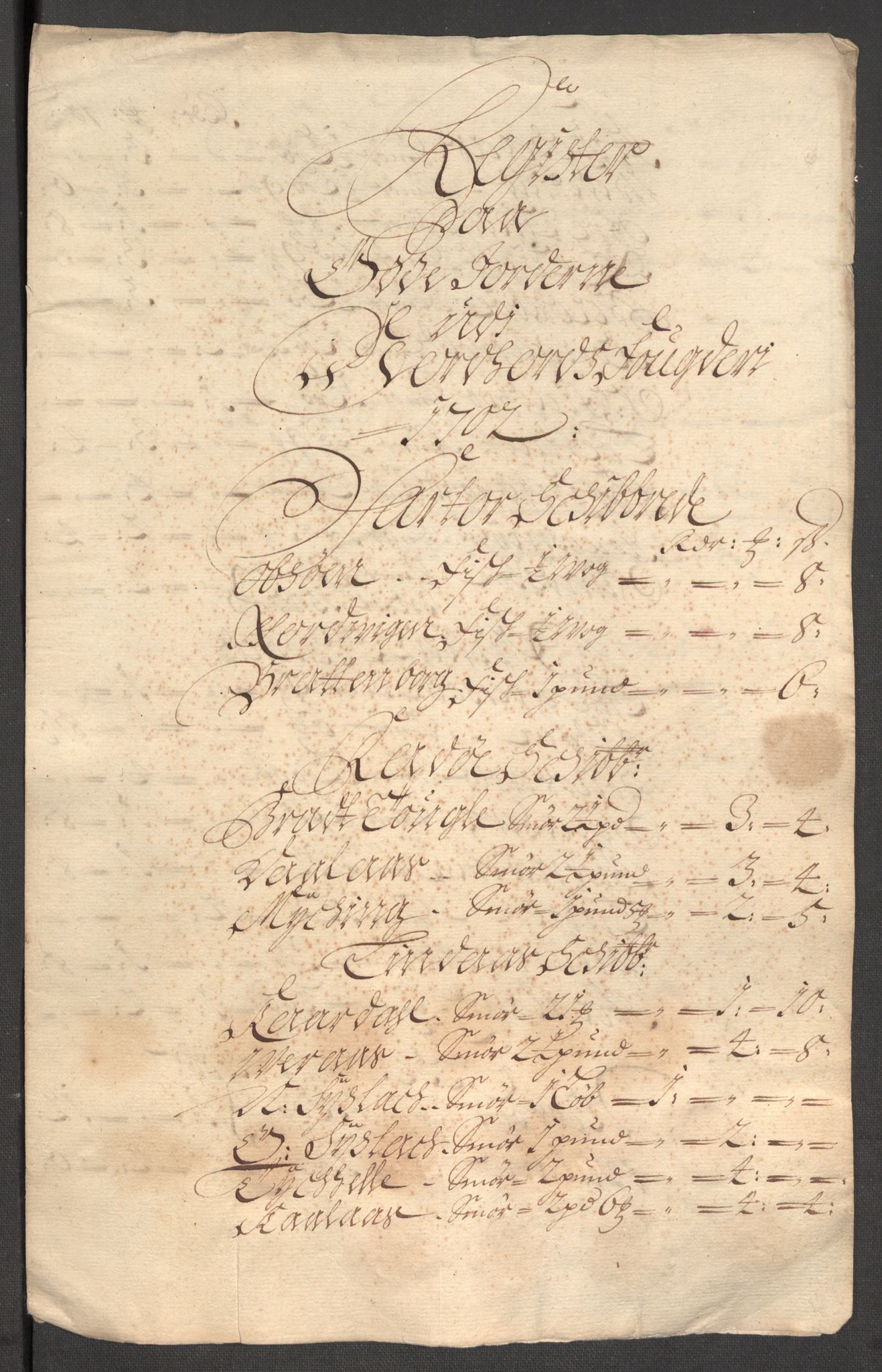 Rentekammeret inntil 1814, Reviderte regnskaper, Fogderegnskap, AV/RA-EA-4092/R51/L3186: Fogderegnskap Nordhordland og Voss, 1702-1703, s. 128