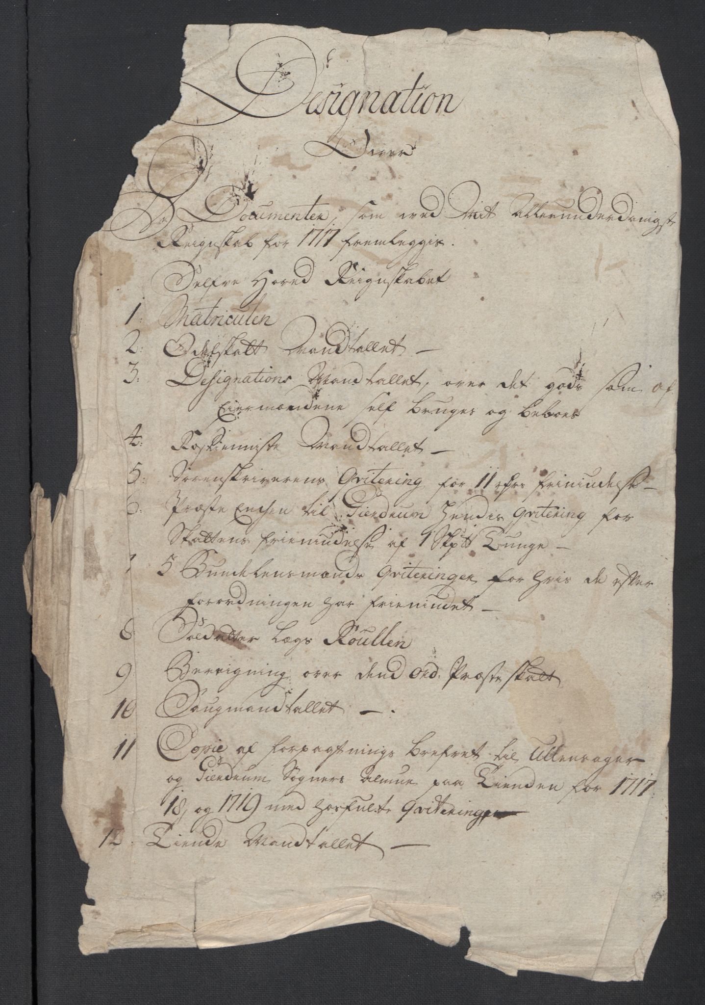Rentekammeret inntil 1814, Reviderte regnskaper, Fogderegnskap, RA/EA-4092/R12/L0726: Fogderegnskap Øvre Romerike, 1717, s. 20