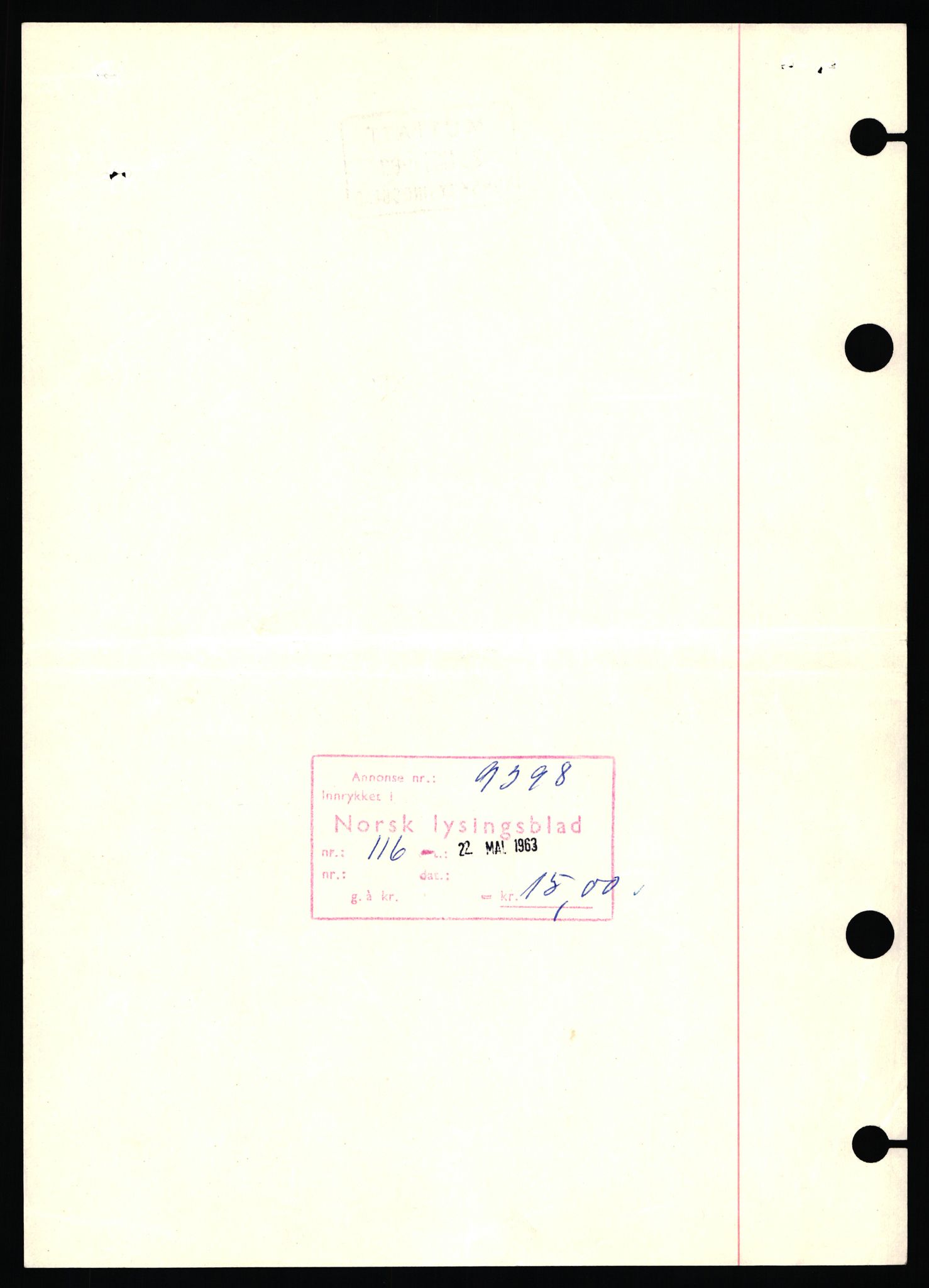 Stavanger byfogd, SAST/A-101408/002/J/Jd/Jde/L0003: Registreringsmeldinger og bilag. Enkeltmannsforetak, 751-1000, 1928-1976, s. 287