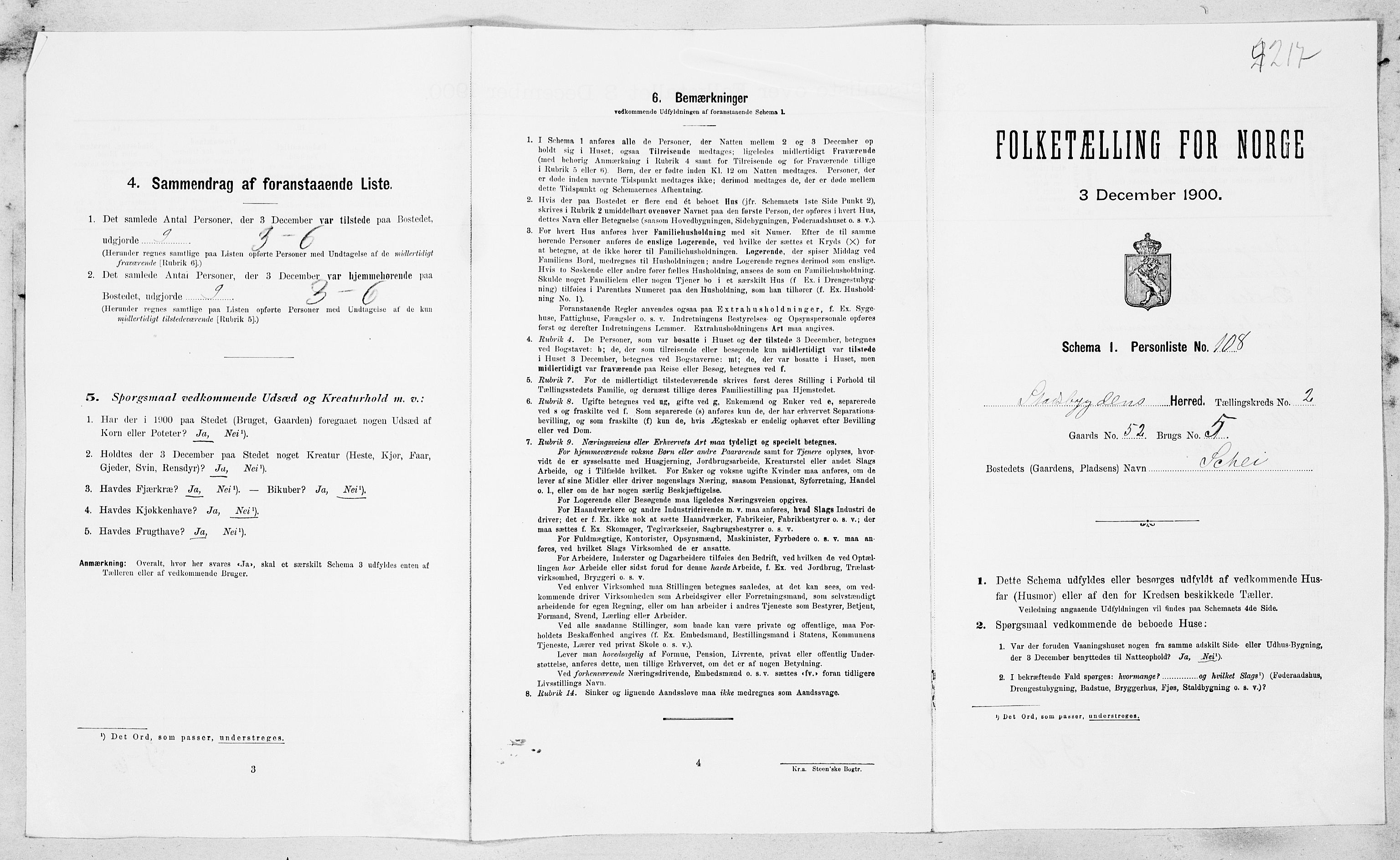 SAT, Folketelling 1900 for 1625 Stadsbygd herred, 1900, s. 414