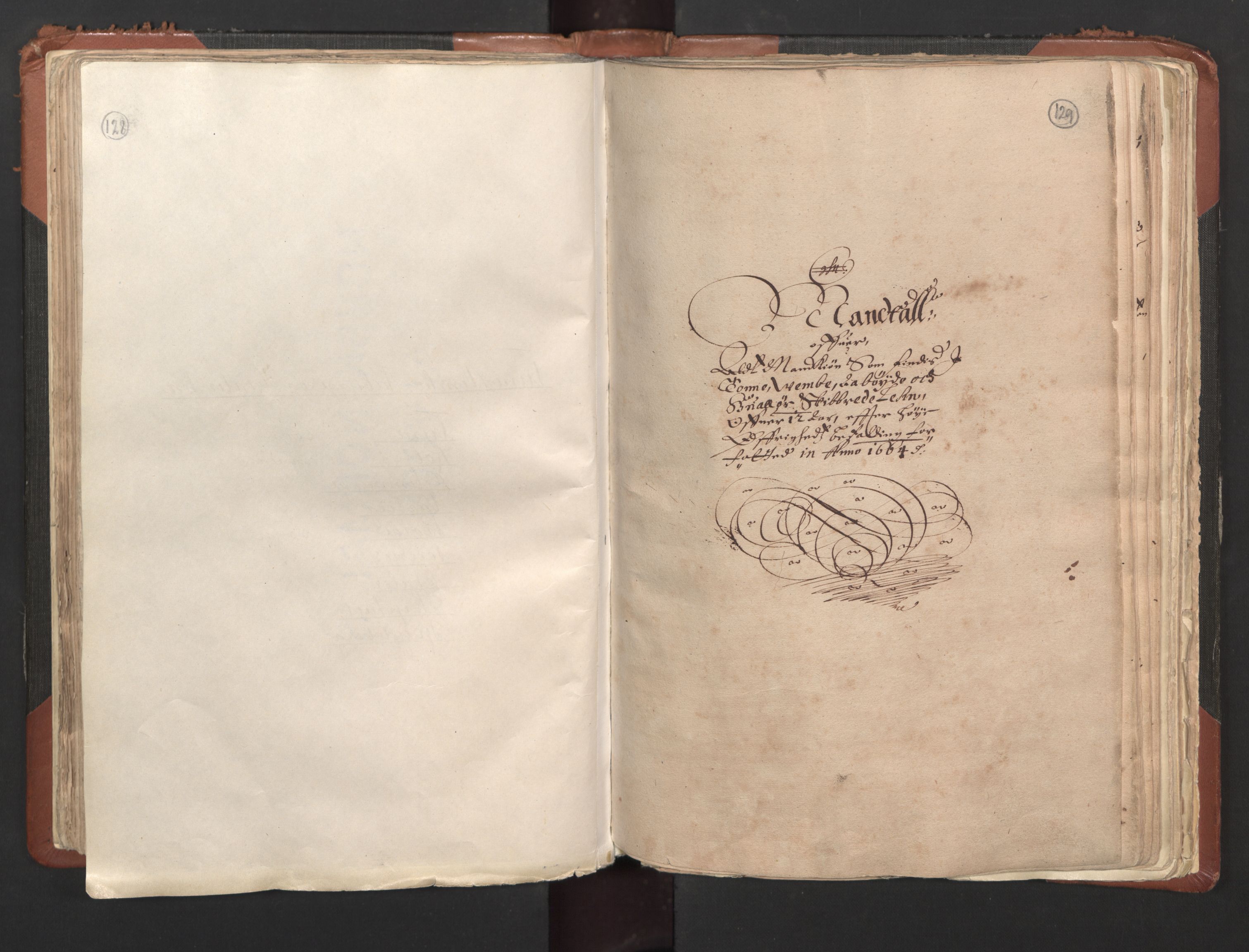 RA, Fogdenes og sorenskrivernes manntall 1664-1666, nr. 1: Fogderier (len og skipreider) i nåværende Østfold fylke, 1664, s. 128-129