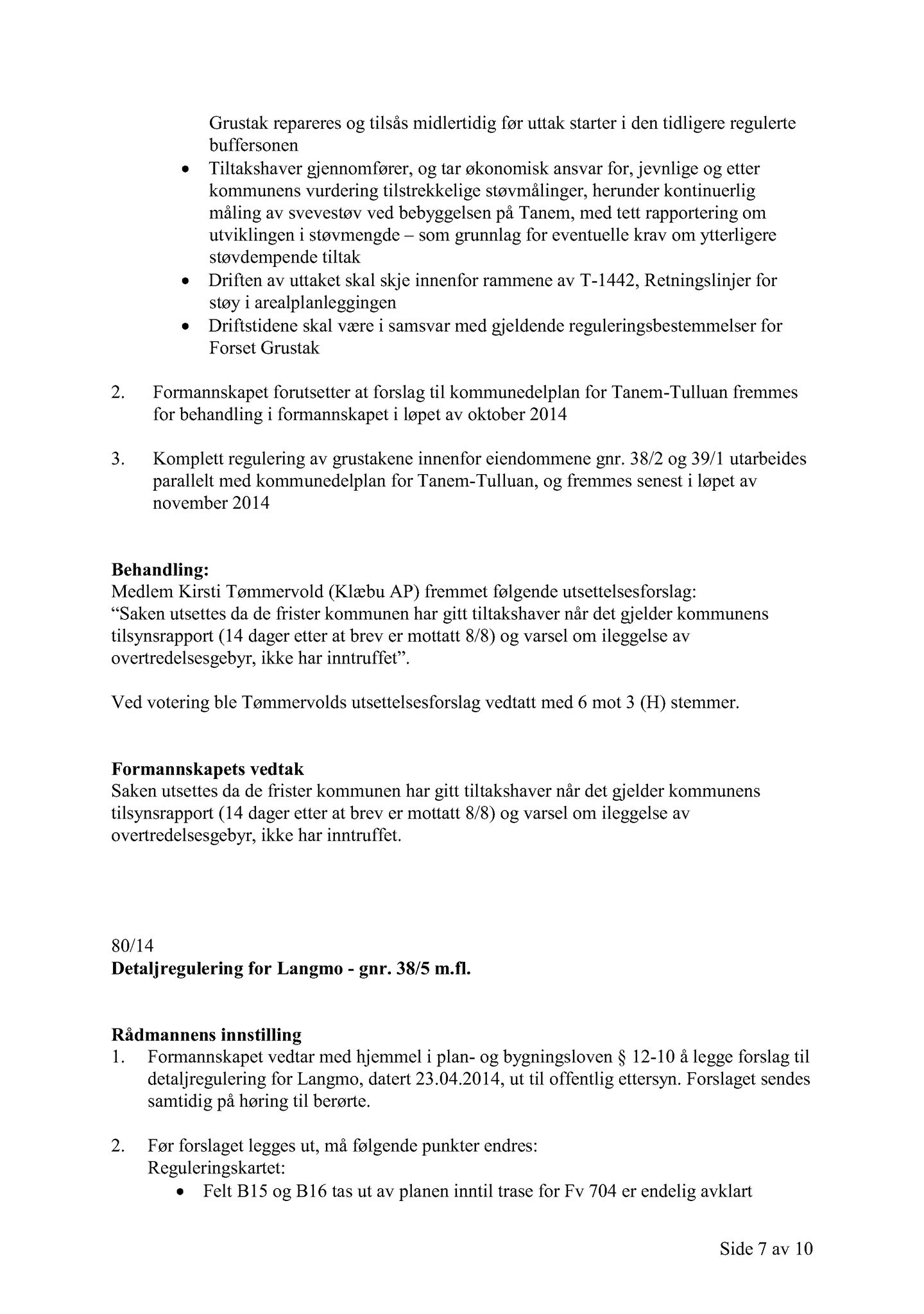 Klæbu Kommune, TRKO/KK/02-FS/L007: Formannsskapet - Møtedokumenter, 2014, s. 2764