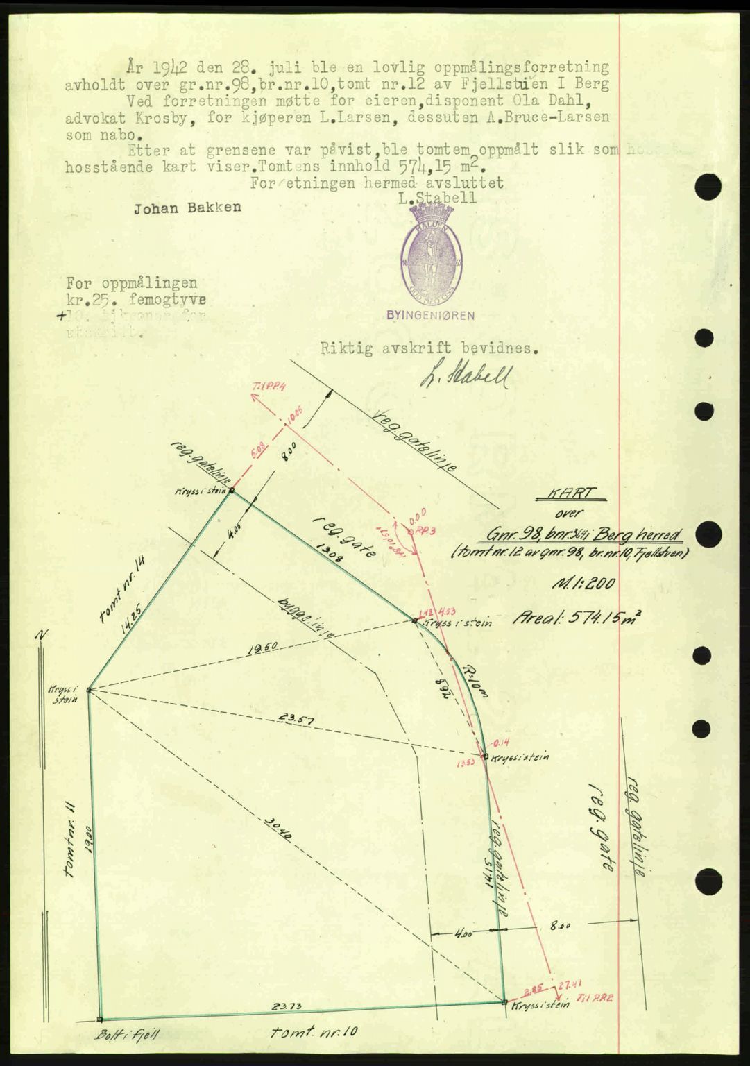 Idd og Marker sorenskriveri, AV/SAO-A-10283/G/Gb/Gbb/L0005: Pantebok nr. A5, 1941-1943, Dagboknr: 22/1943