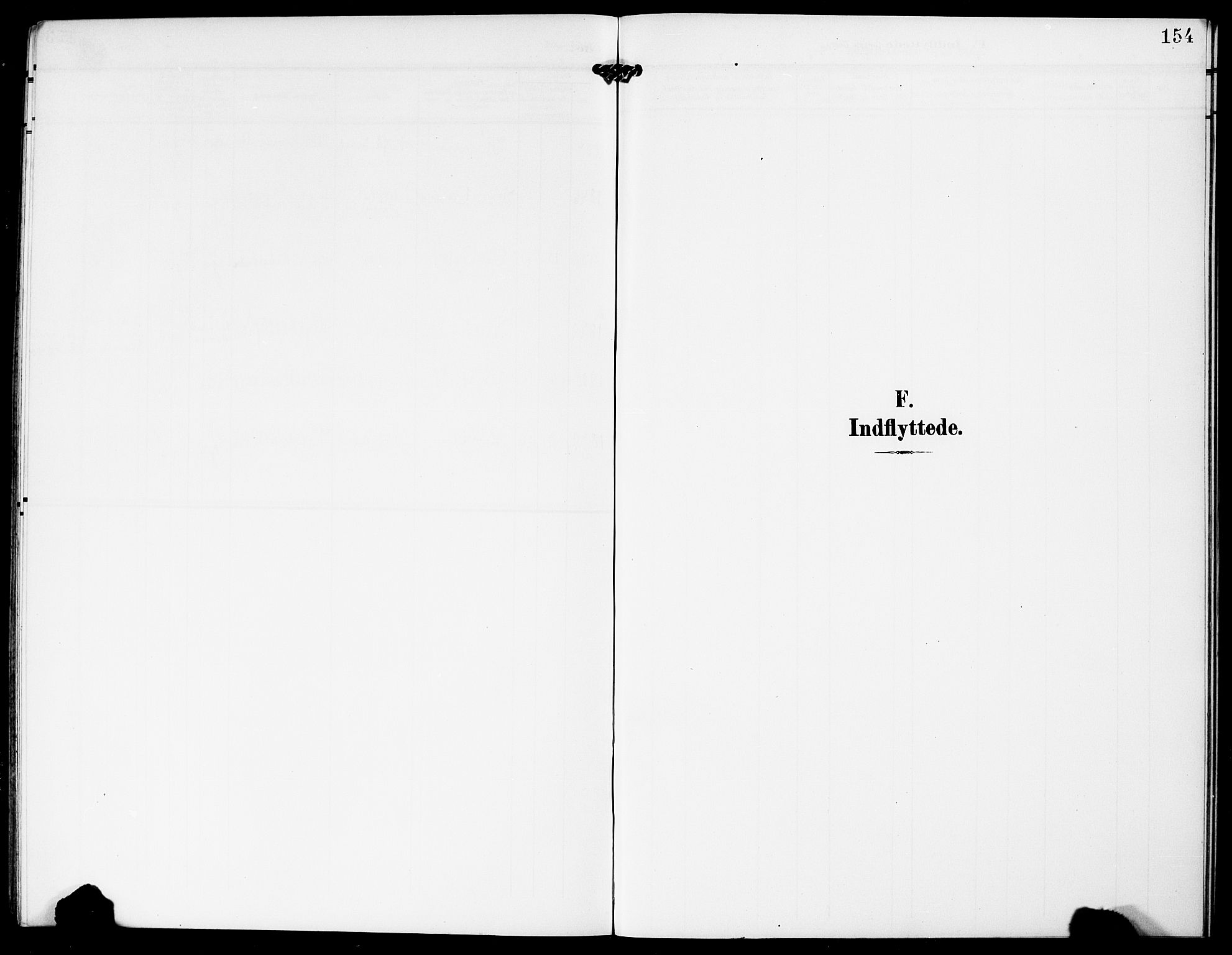 Hurum kirkebøker, SAKO/A-229/G/Ga/L0004: Klokkerbok nr. I 4, 1904-1909, s. 154