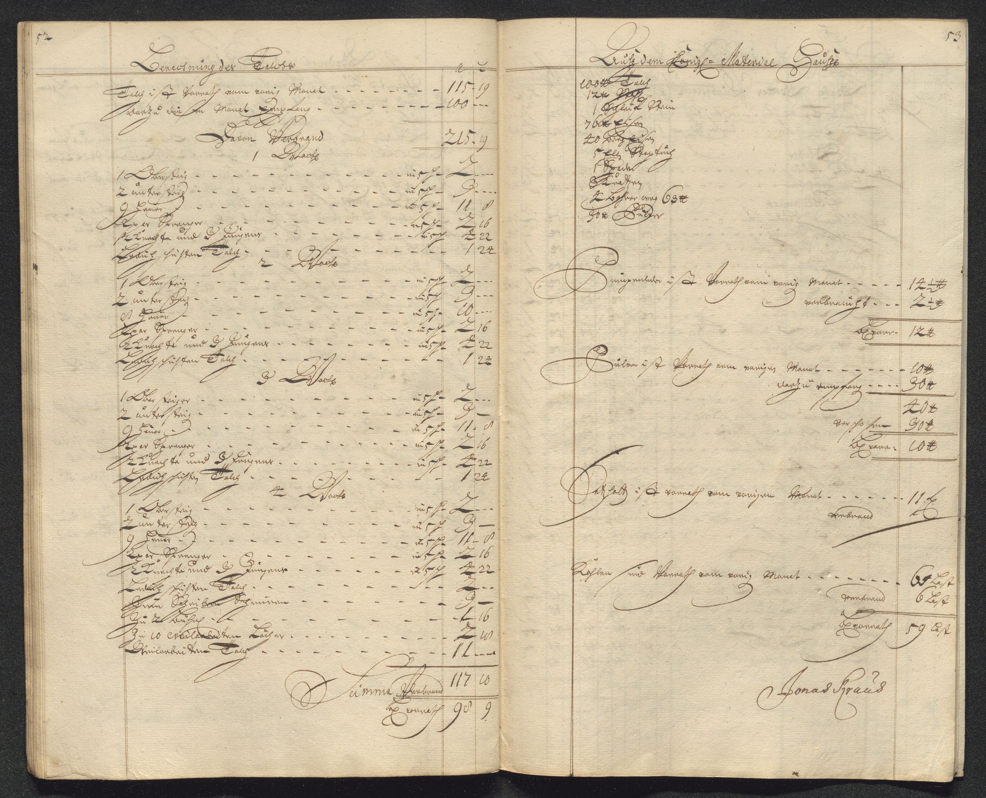 Kongsberg Sølvverk 1623-1816, AV/SAKO-EA-3135/001/D/Dc/Dcd/L0098: Utgiftsregnskap for gruver m.m. , 1710, s. 426