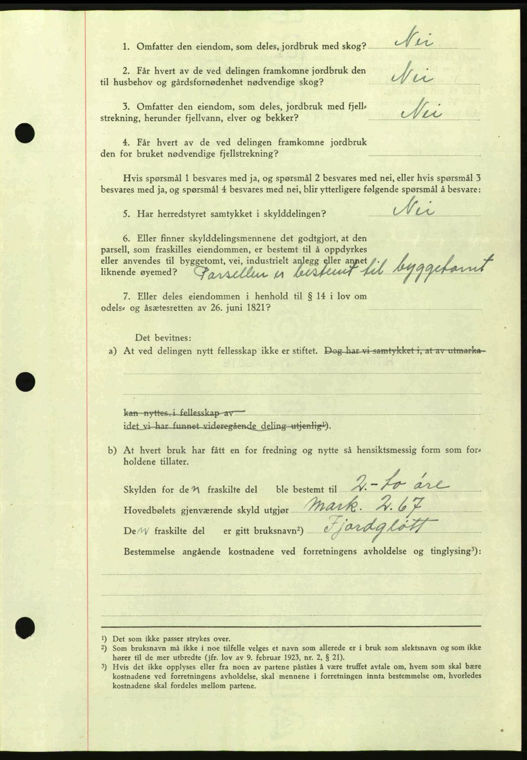 Hitra sorenskriveri, AV/SAT-A-0018/2/2C/2Ca: Pantebok nr. A2, 1943-1945, Dagboknr: 375/1944