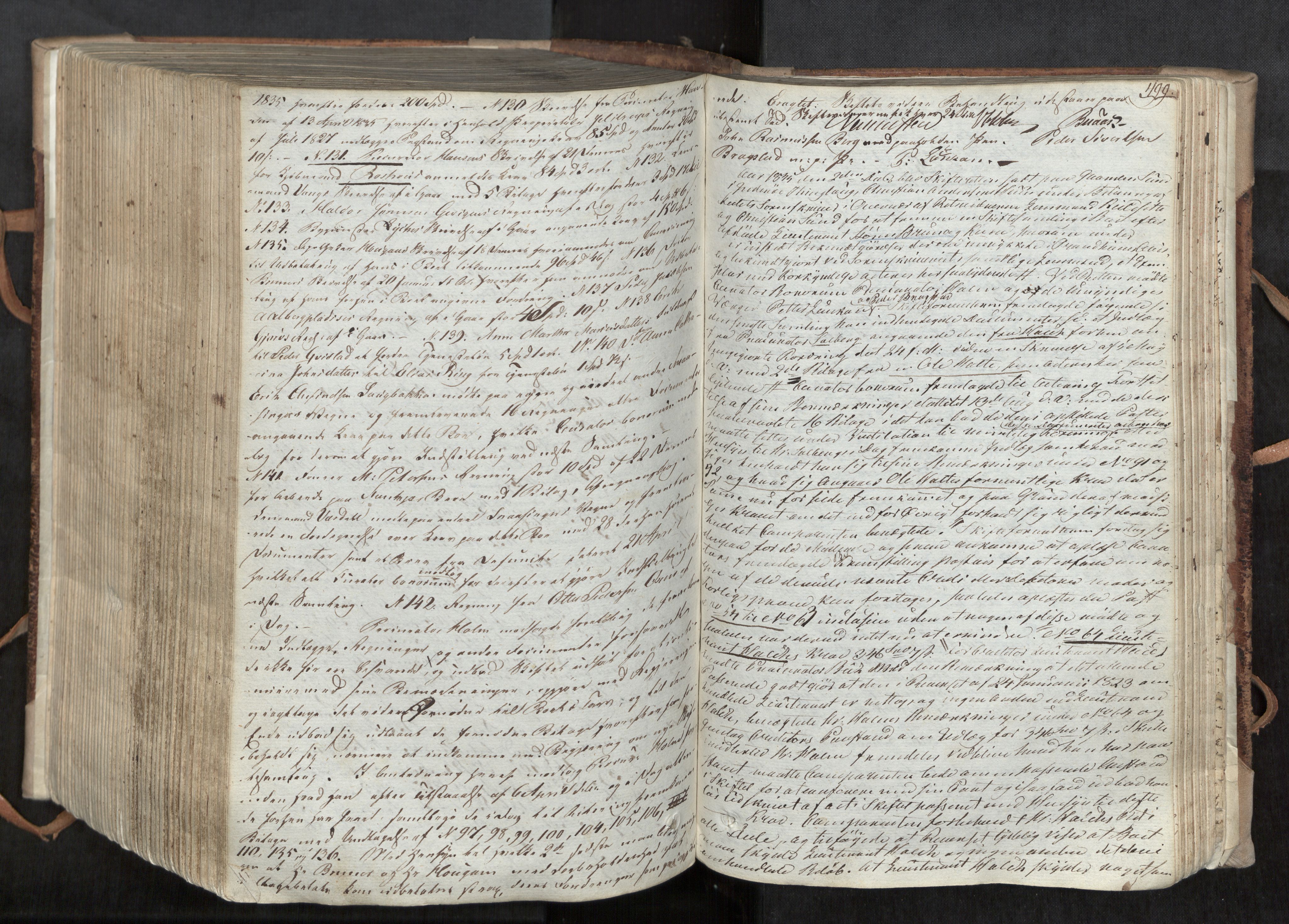 Inderøy sorenskriveri, AV/SAT-A-4147/1/3/3B/L0001: Skifteforhandlingsprotokoll, 1806-1843, s. 499