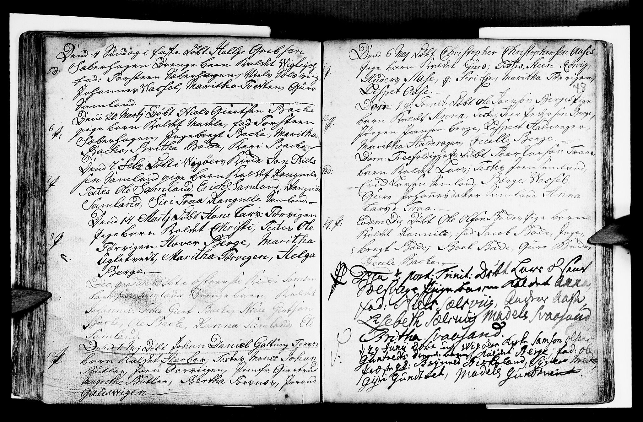 Strandebarm sokneprestembete, SAB/A-78401/H/Haa: Ministerialbok nr. A 2 /2, 1727-1750, s. 78