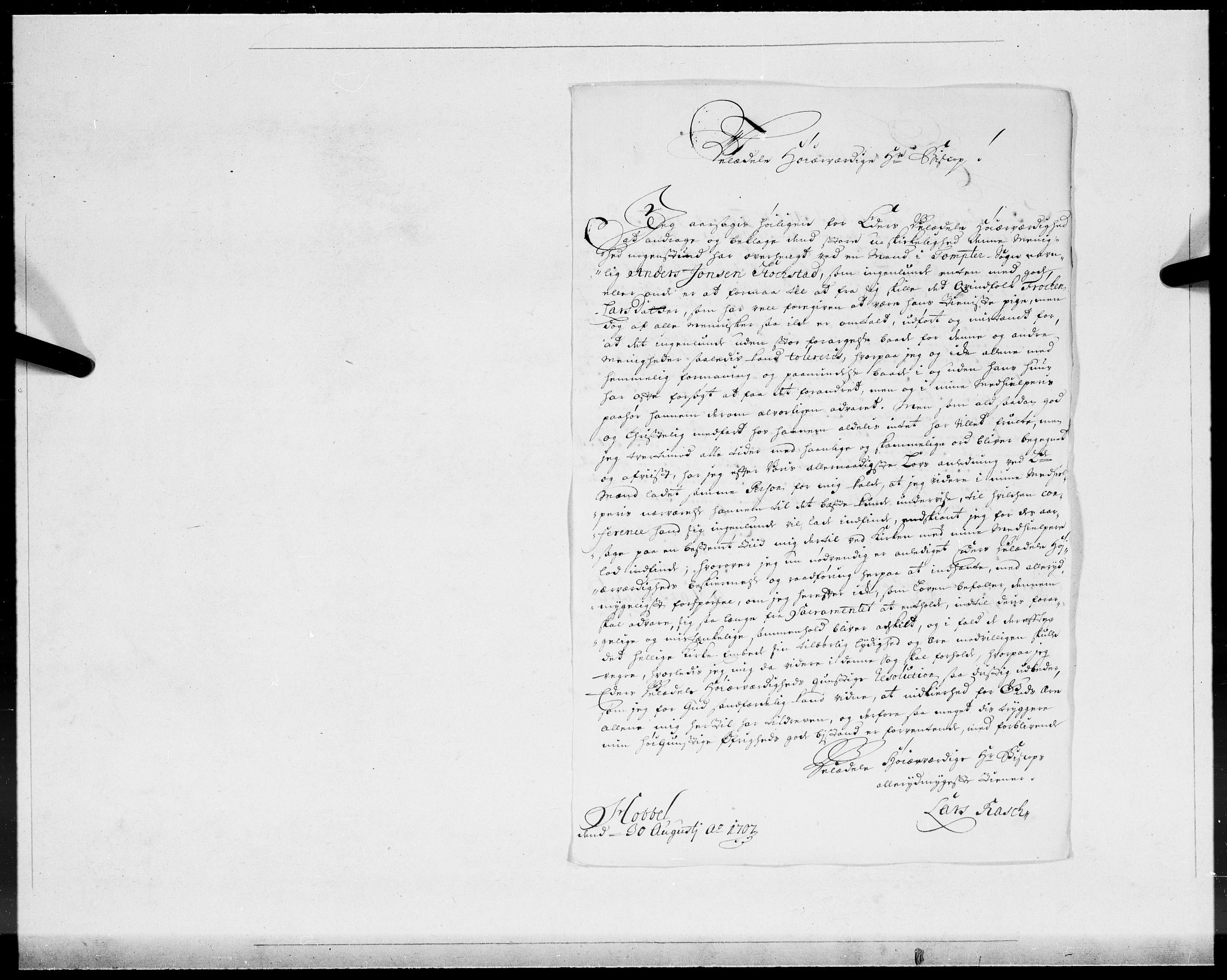 Danske Kanselli 1572-1799, AV/RA-EA-3023/F/Fc/Fcc/Fcca/L0066: Norske innlegg 1572-1799, 1708, s. 24