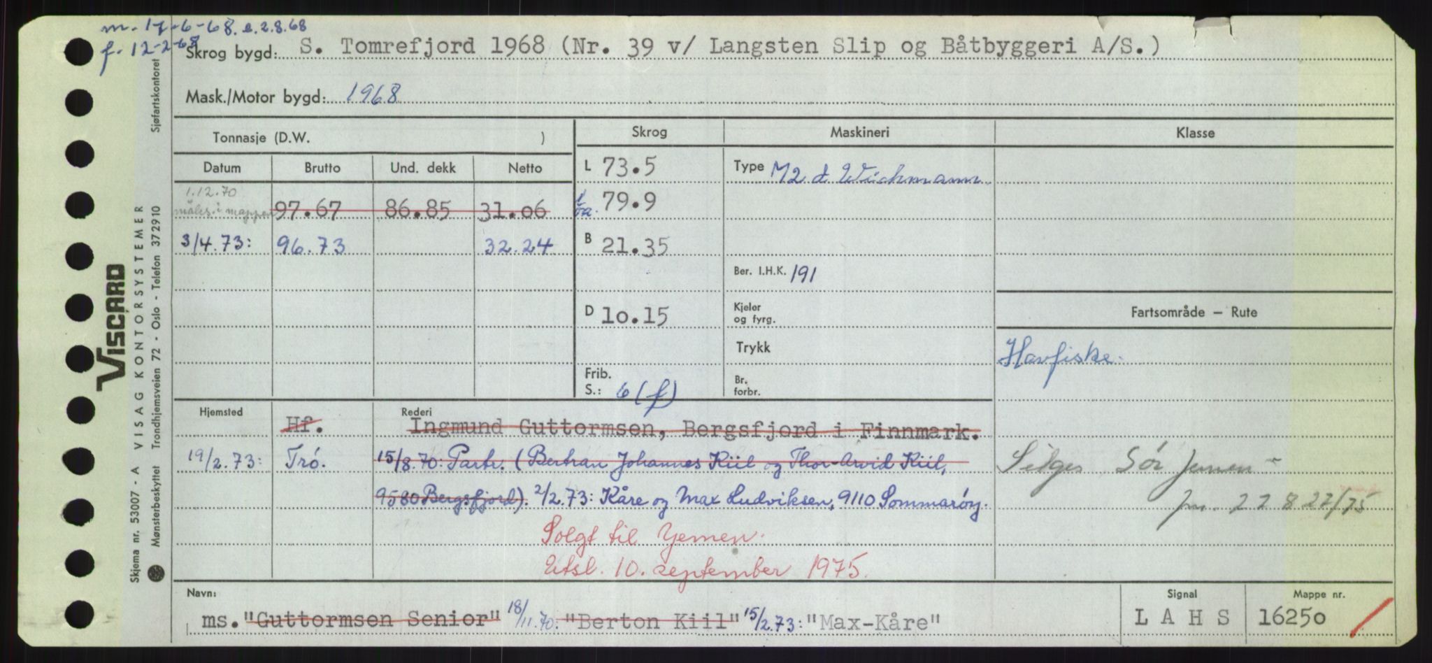 Sjøfartsdirektoratet med forløpere, Skipsmålingen, RA/S-1627/H/Hd/L0024: Fartøy, M-Mim, s. 419