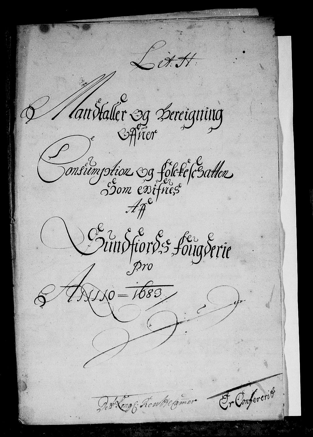 Rentekammeret inntil 1814, Reviderte regnskaper, Stiftamtstueregnskaper, Bergen stiftamt, AV/RA-EA-6043/R/Rc/L0067: Bergen stiftamt, 1672-1685