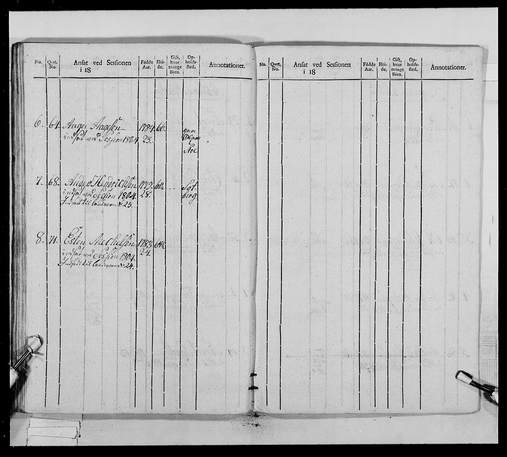 Generalitets- og kommissariatskollegiet, Det kongelige norske kommissariatskollegium, RA/EA-5420/E/Eh/L0022a: Trondheimske dragonregiment, 1804-1807, s. 429