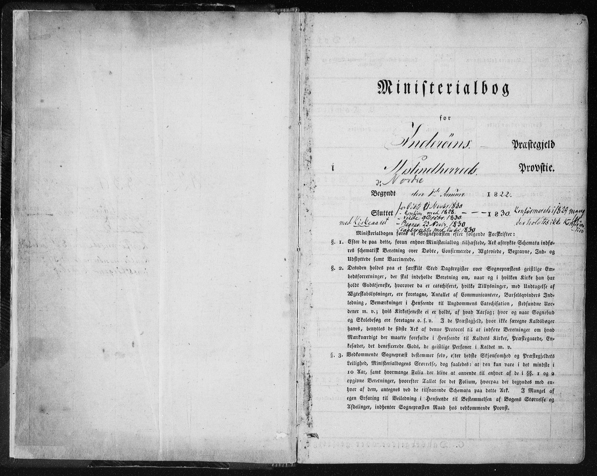 Ministerialprotokoller, klokkerbøker og fødselsregistre - Nord-Trøndelag, SAT/A-1458/730/L0276: Ministerialbok nr. 730A05, 1822-1830, s. 4-5