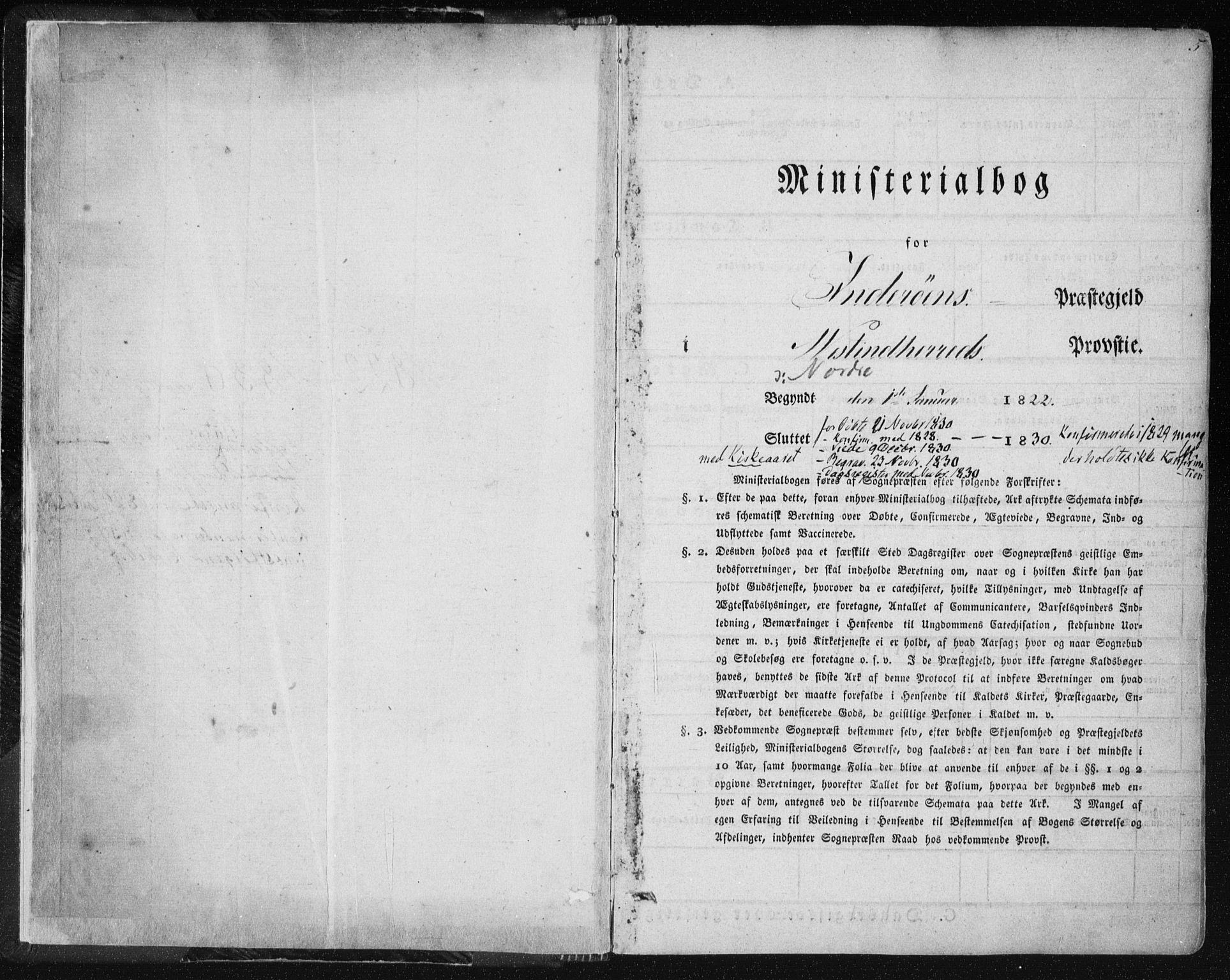 Ministerialprotokoller, klokkerbøker og fødselsregistre - Nord-Trøndelag, AV/SAT-A-1458/730/L0276: Ministerialbok nr. 730A05, 1822-1830, s. 4-5