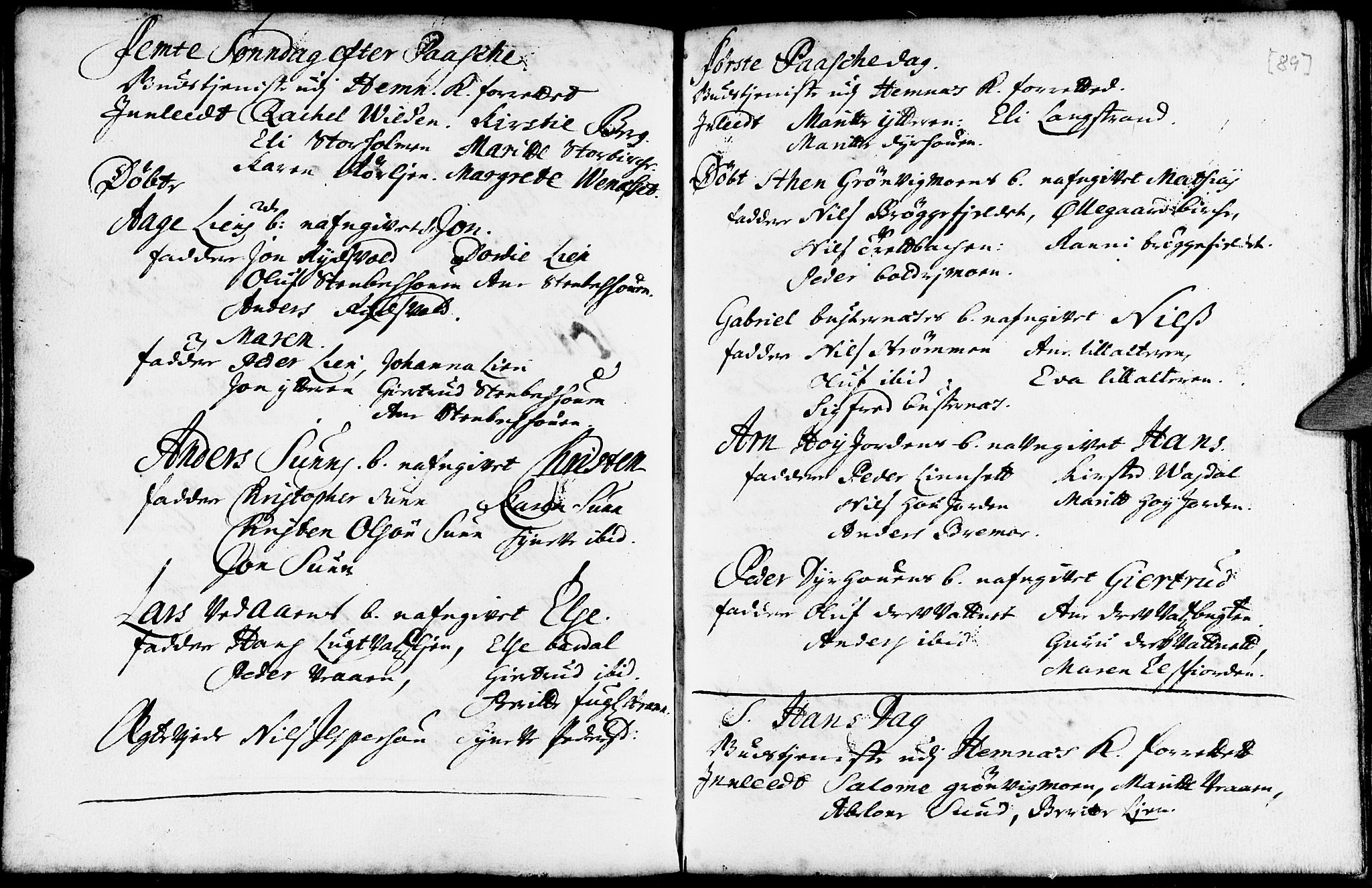 Ministerialprotokoller, klokkerbøker og fødselsregistre - Nordland, AV/SAT-A-1459/825/L0345: Ministerialbok nr. 825A01, 1704-1728, s. 89