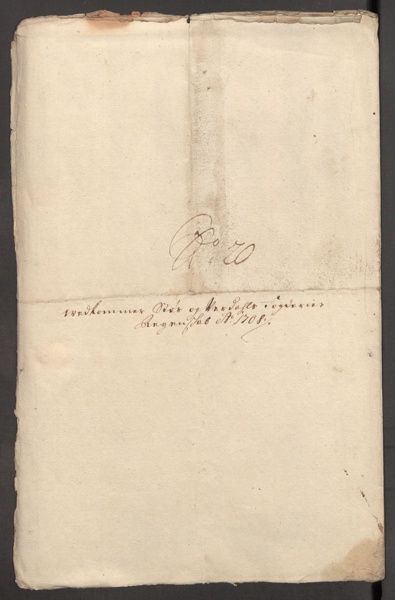 Rentekammeret inntil 1814, Reviderte regnskaper, Fogderegnskap, RA/EA-4092/R62/L4198: Fogderegnskap Stjørdal og Verdal, 1708, s. 242