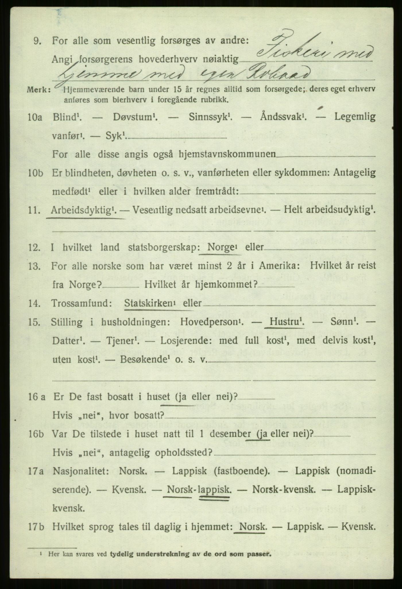 SATØ, Folketelling 1920 for 1934 Tromsøysund herred, 1920, s. 11513