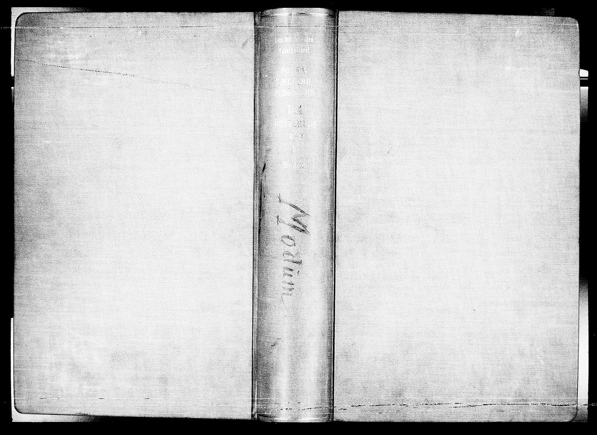 RA, Folketelling 1865 for 0623P Modum prestegjeld, 1865, s. 2