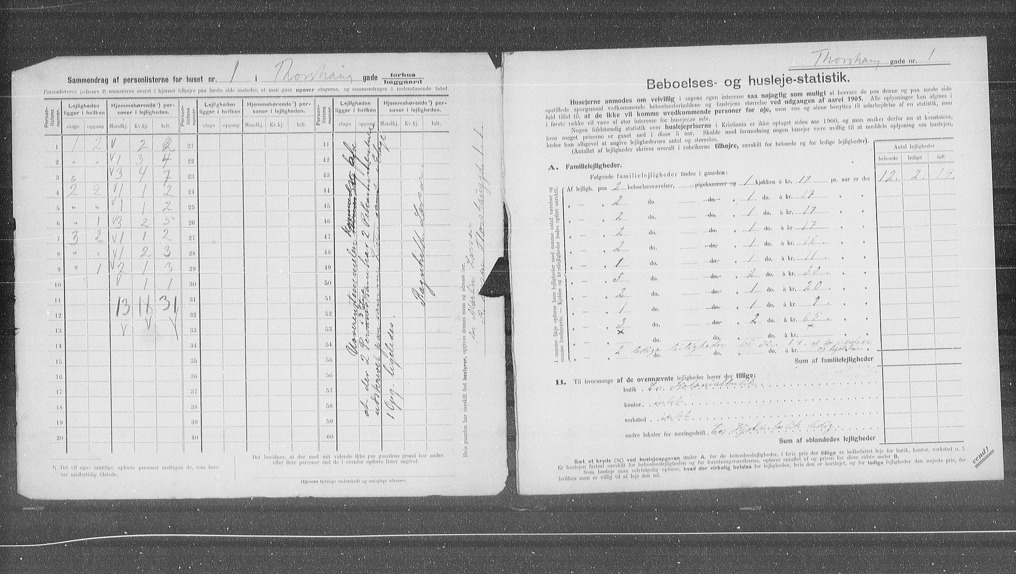 OBA, Kommunal folketelling 31.12.1905 for Kristiania kjøpstad, 1905, s. 59843