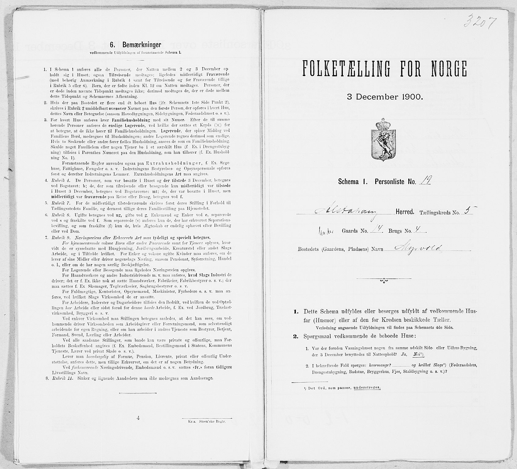 SAT, Folketelling 1900 for 1820 Alstahaug herred, 1900, s. 773