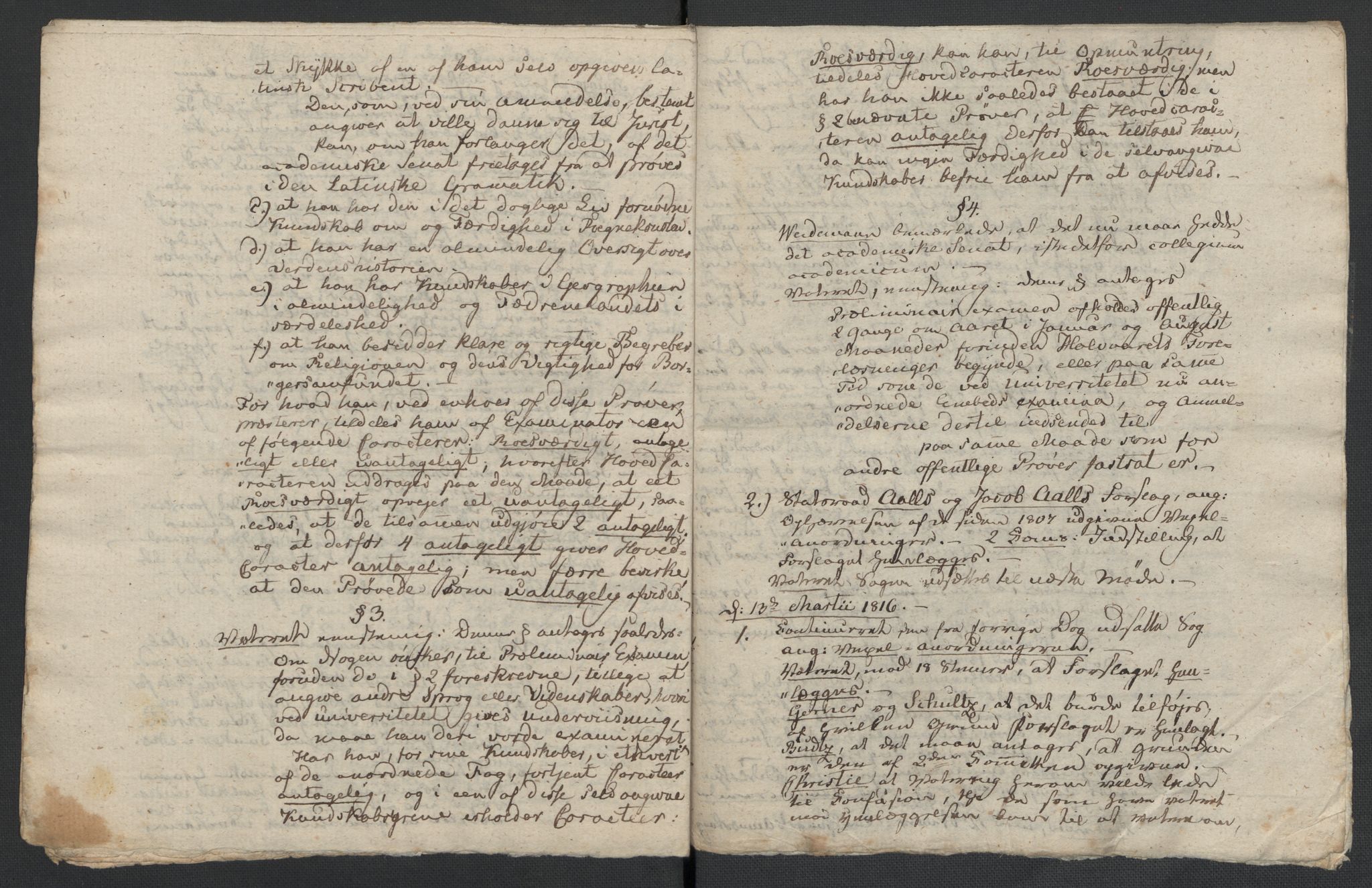 Christie, Wilhelm Frimann Koren, AV/RA-PA-0014/F/L0005: Christies dokumenter fra Stortinget, 1815-1816, s. 775