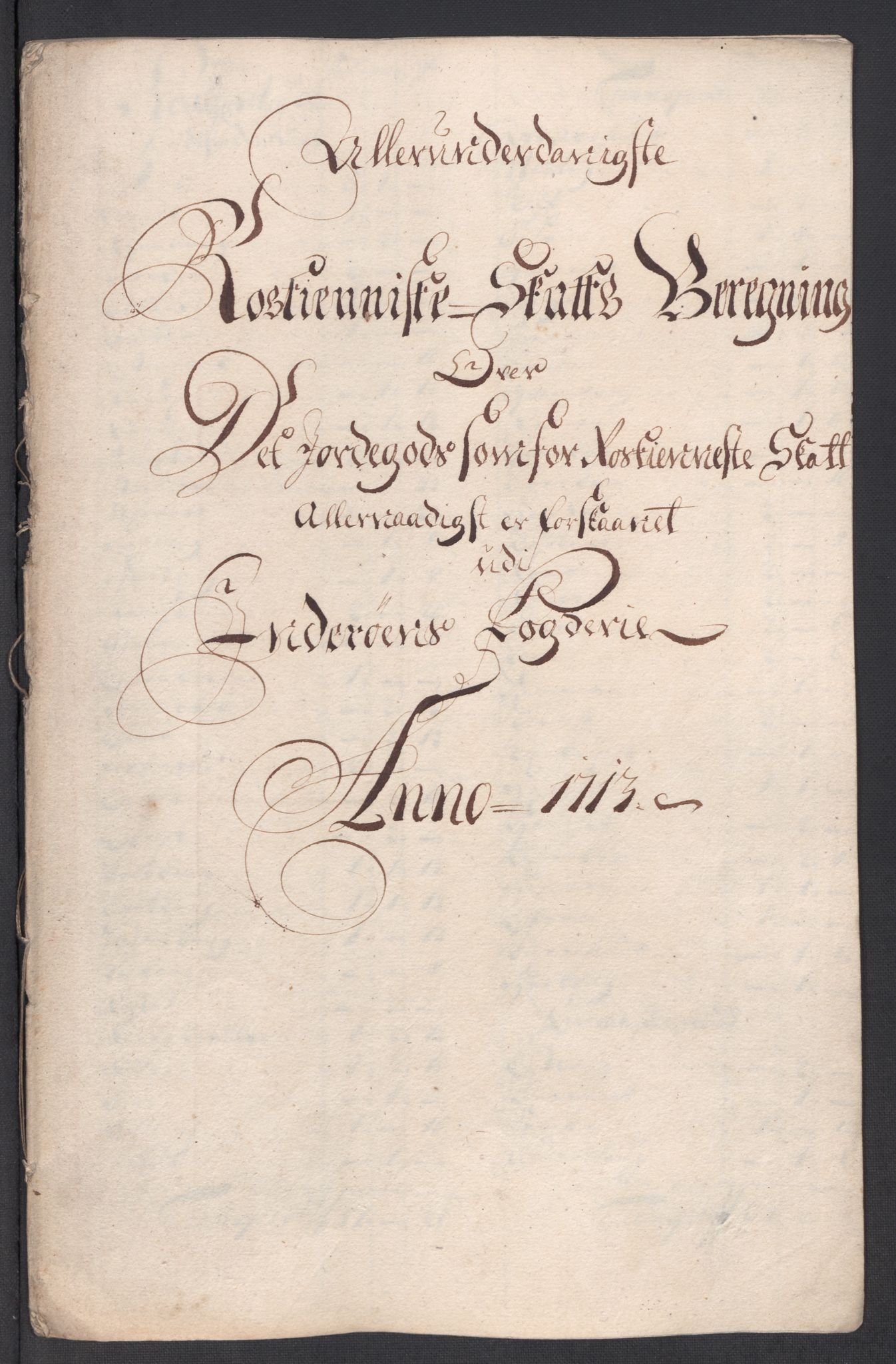 Rentekammeret inntil 1814, Reviderte regnskaper, Fogderegnskap, RA/EA-4092/R63/L4321: Fogderegnskap Inderøy, 1713, s. 175
