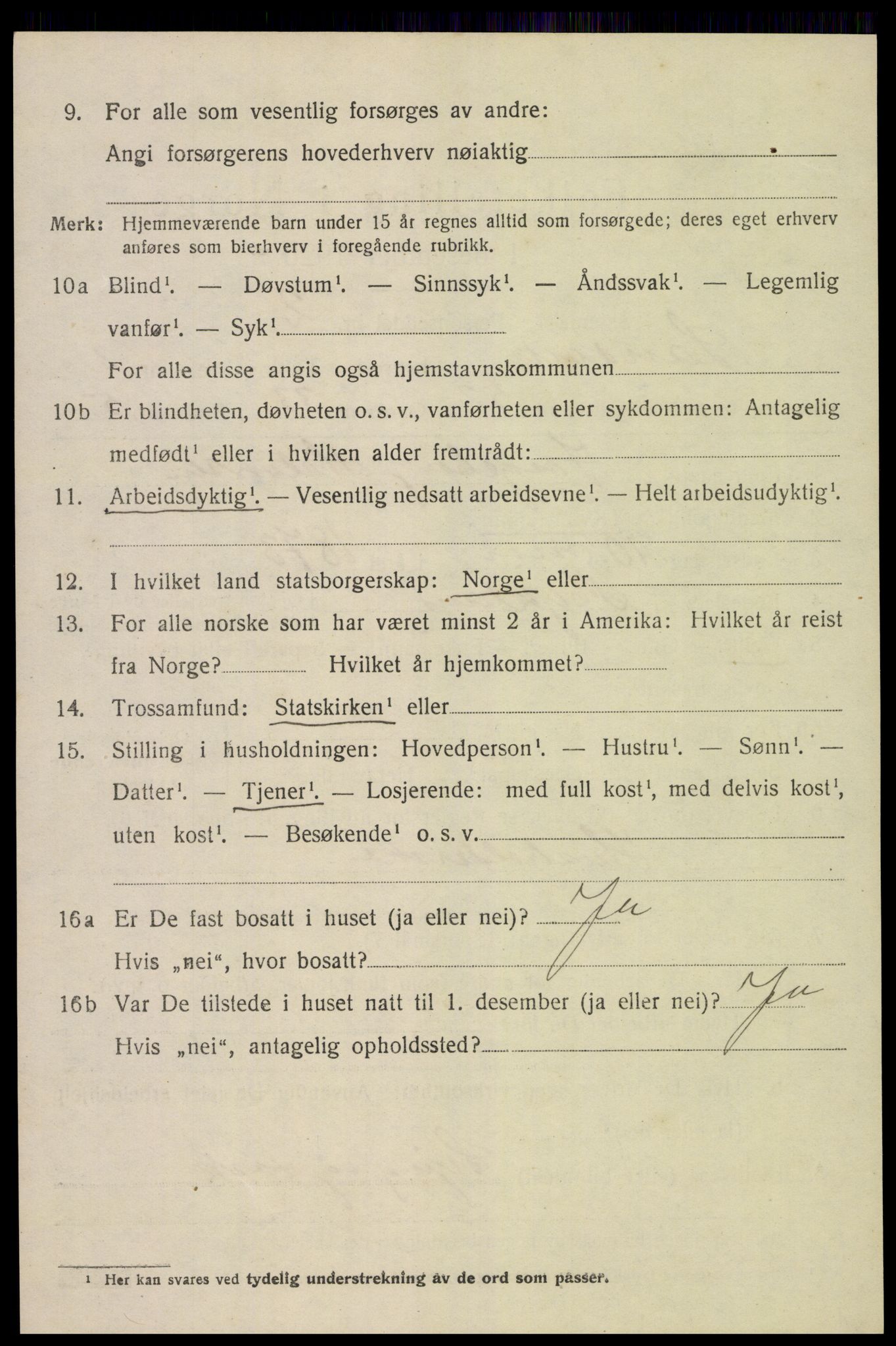 SAK, Folketelling 1920 for 0924 Landvik herred, 1920, s. 3405