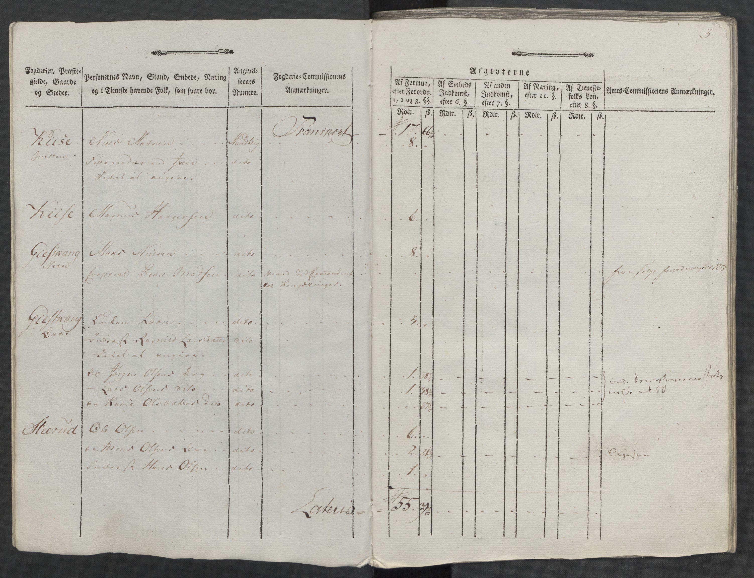 Rentekammeret inntil 1814, Reviderte regnskaper, Mindre regnskaper, AV/RA-EA-4068/Rf/Rfe/L0012: Hedmark fogderi, 1789, s. 208