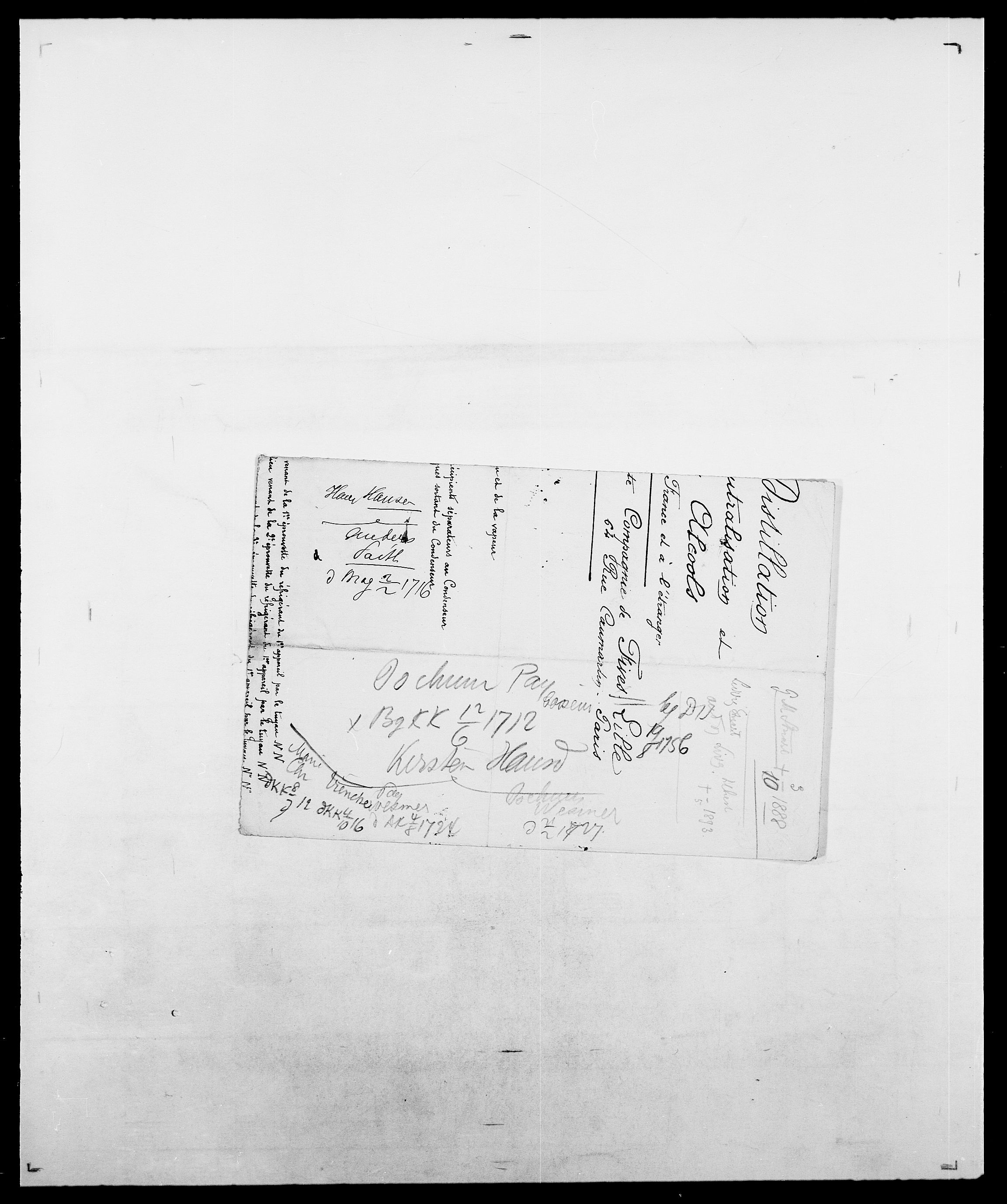 Delgobe, Charles Antoine - samling, AV/SAO-PAO-0038/D/Da/L0030: Paars - Pittelkov, s. 255