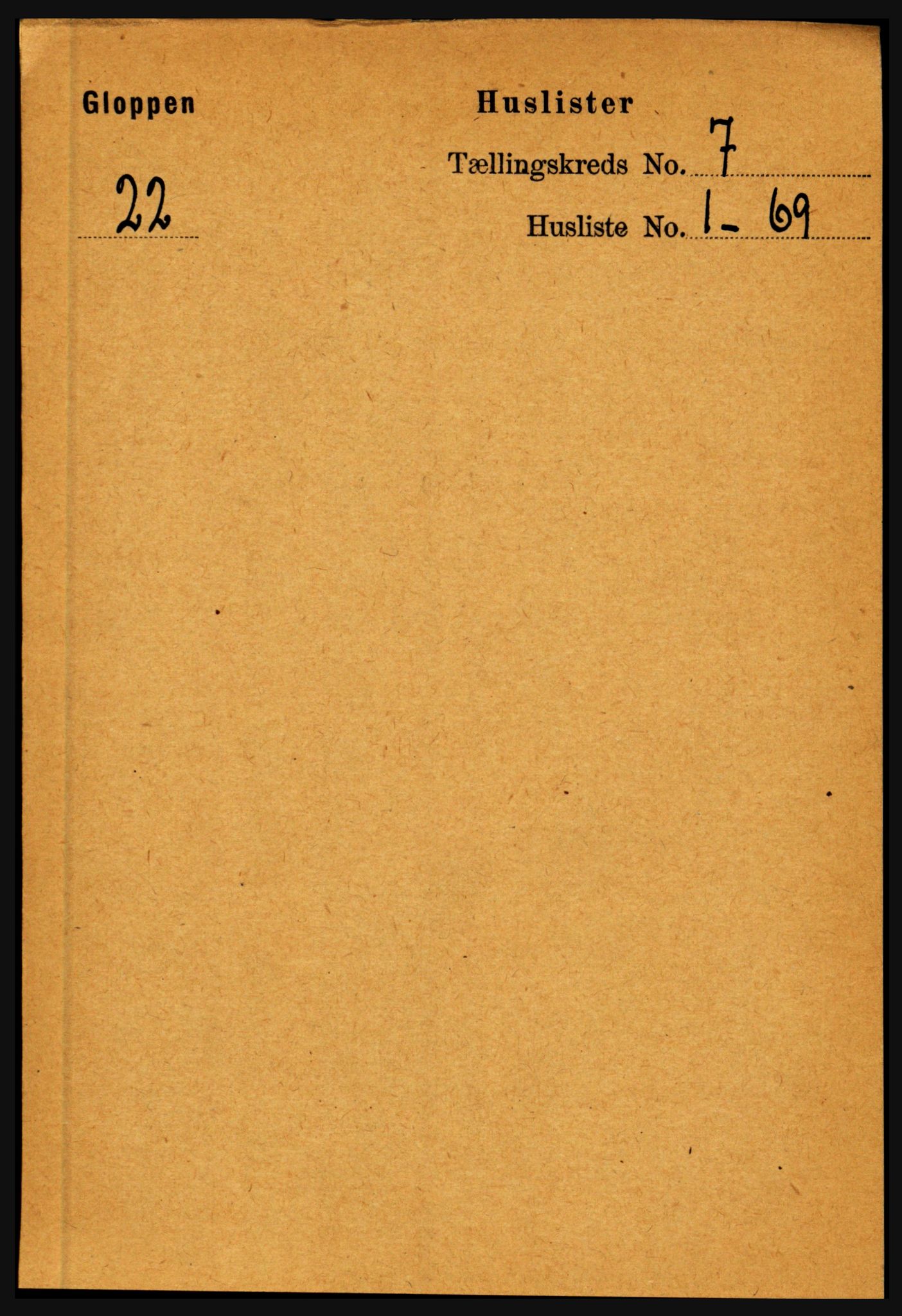 RA, Folketelling 1891 for 1445 Gloppen herred, 1891, s. 2582