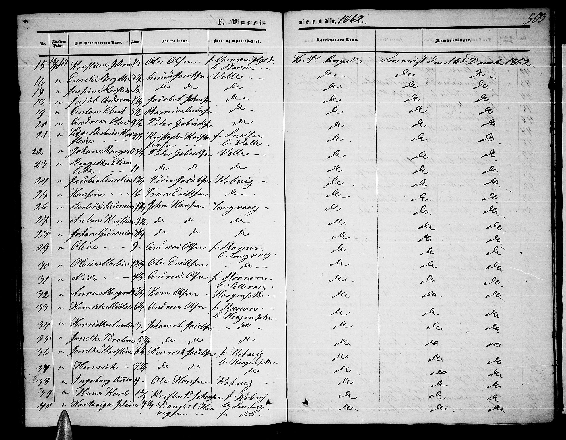 Ministerialprotokoller, klokkerbøker og fødselsregistre - Nordland, AV/SAT-A-1459/872/L1046: Klokkerbok nr. 872C02, 1852-1879, s. 503