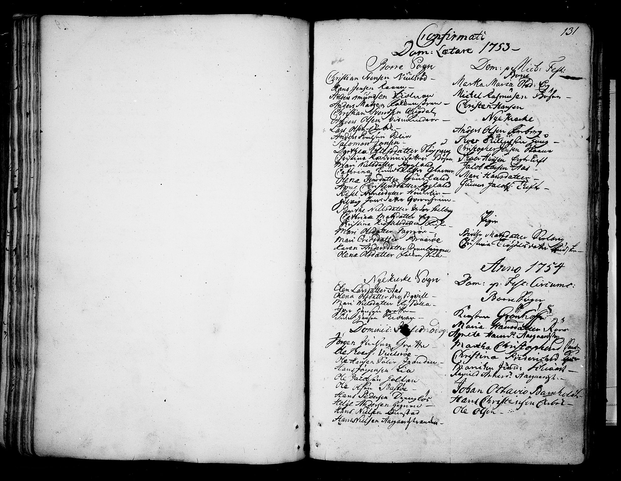 Borre kirkebøker, SAKO/A-338/F/Fa/L0002: Ministerialbok nr. I 2, 1752-1806, s. 131