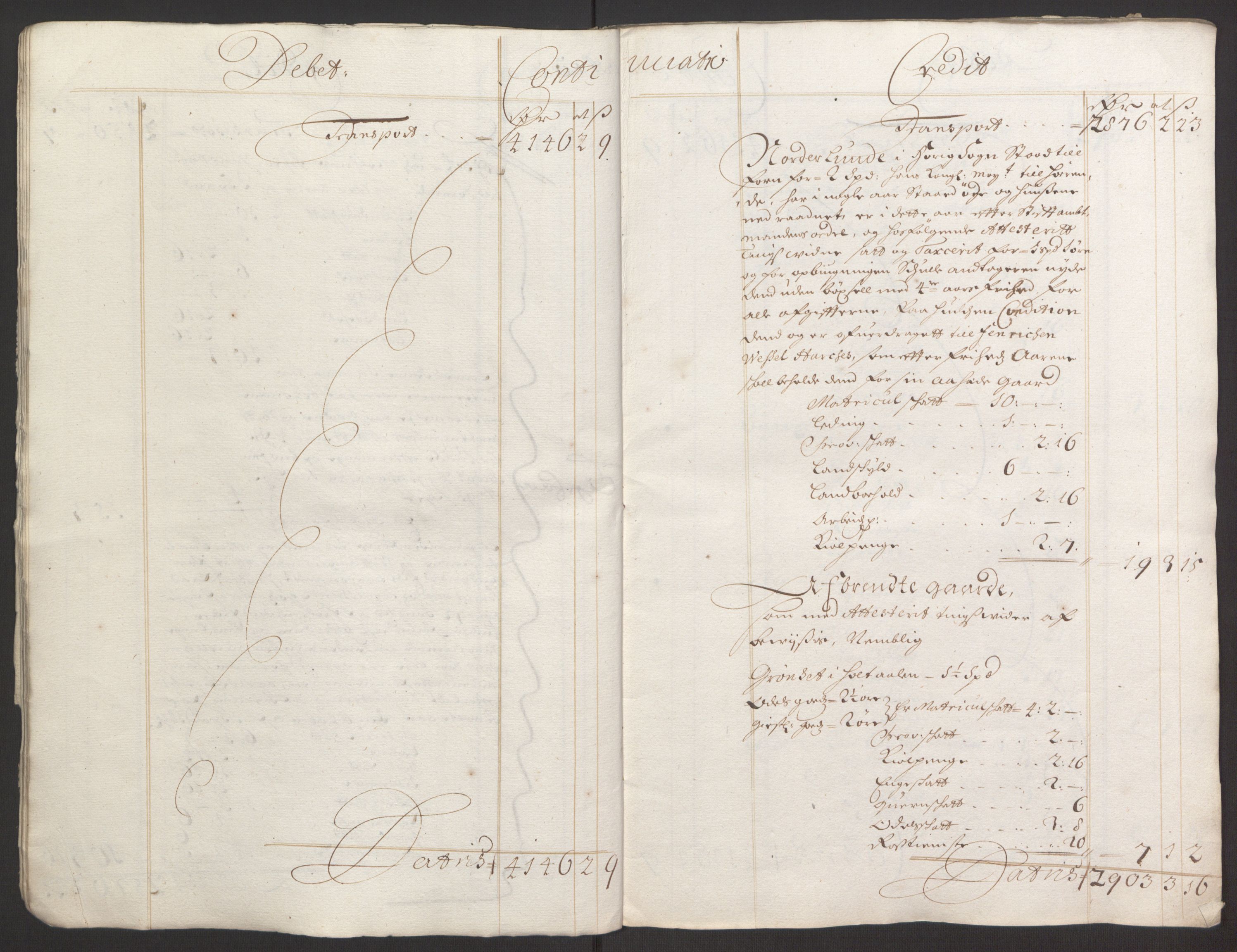 Rentekammeret inntil 1814, Reviderte regnskaper, Fogderegnskap, AV/RA-EA-4092/R59/L3943: Fogderegnskap Gauldal, 1693, s. 10