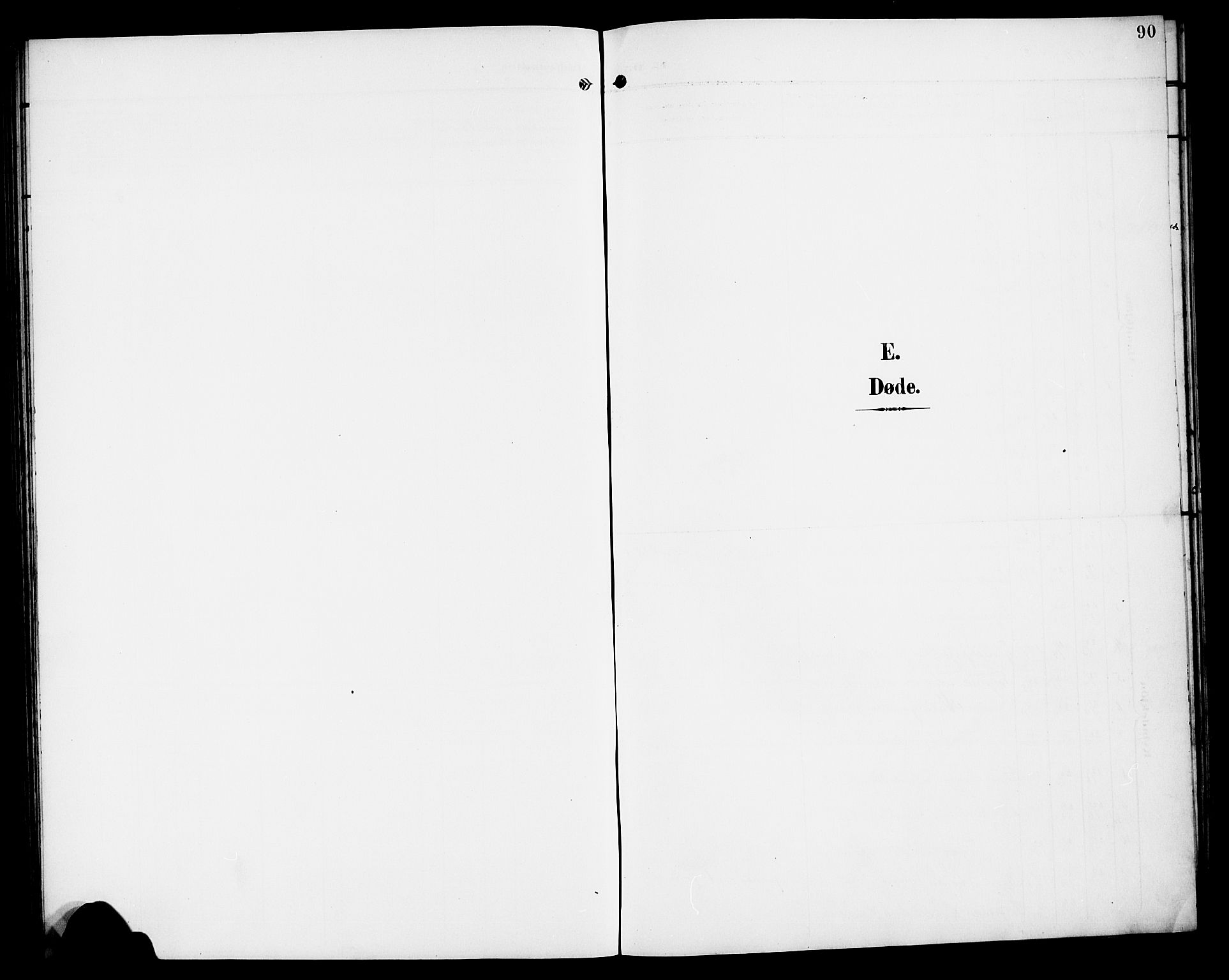 Sand sokneprestkontor, SAST/A-101848/01/IV/L0004: Klokkerbok nr. B 4, 1903-1927, s. 90