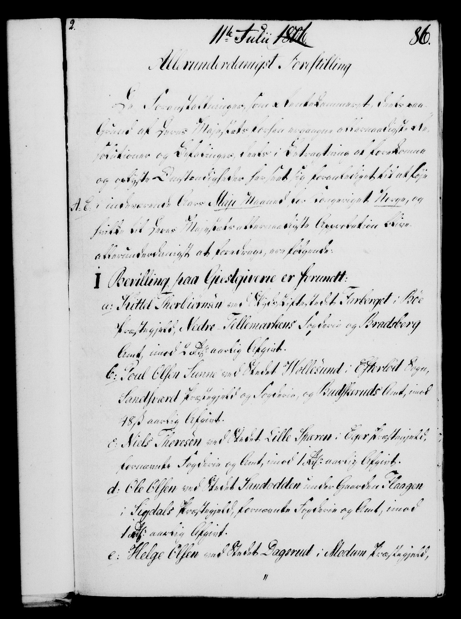 Rentekammeret, Kammerkanselliet, AV/RA-EA-3111/G/Gf/Gfa/L0088: Norsk relasjons- og resolusjonsprotokoll (merket RK 52.88), 1806, s. 541