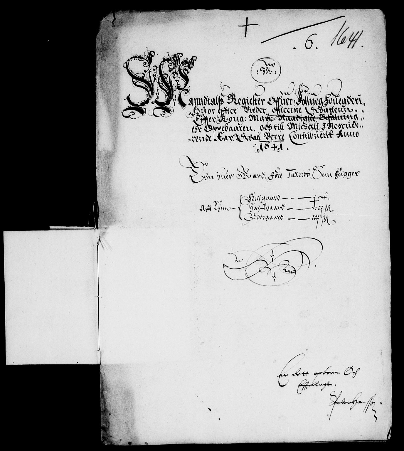 Rentekammeret inntil 1814, Reviderte regnskaper, Lensregnskaper, RA/EA-5023/R/Rb/Rba/L0162: Akershus len, 1641-1642