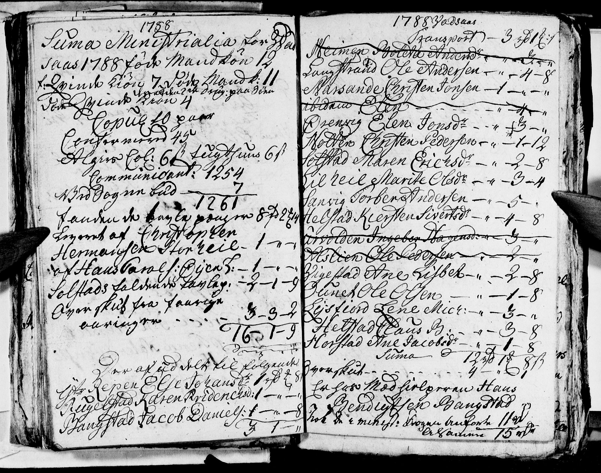 Ministerialprotokoller, klokkerbøker og fødselsregistre - Nordland, AV/SAT-A-1459/810/L0139: Ministerialbok nr. 810A03, 1785-1816