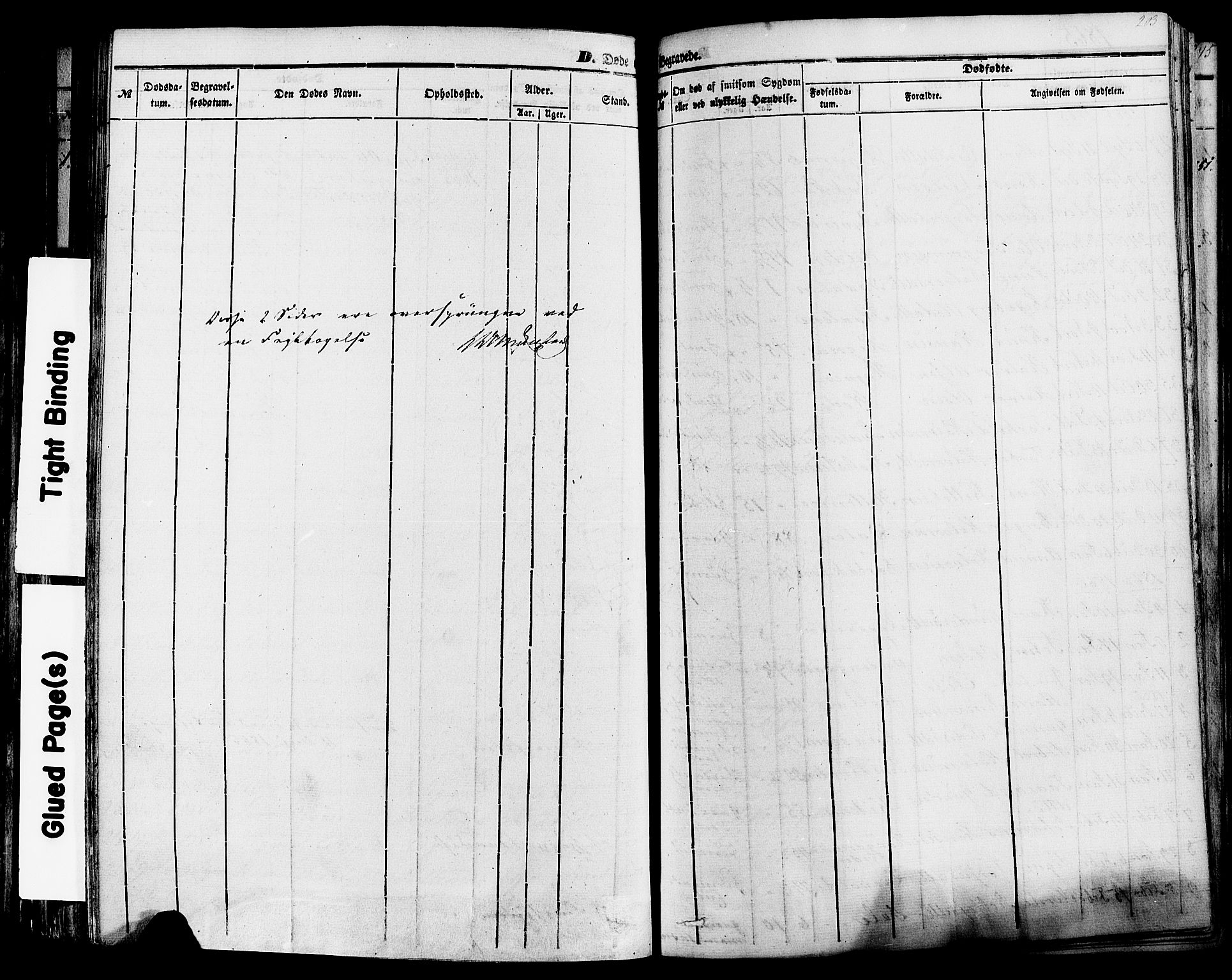 Sauherad kirkebøker, SAKO/A-298/F/Fa/L0007: Ministerialbok nr. I 7, 1851-1873, s. 203