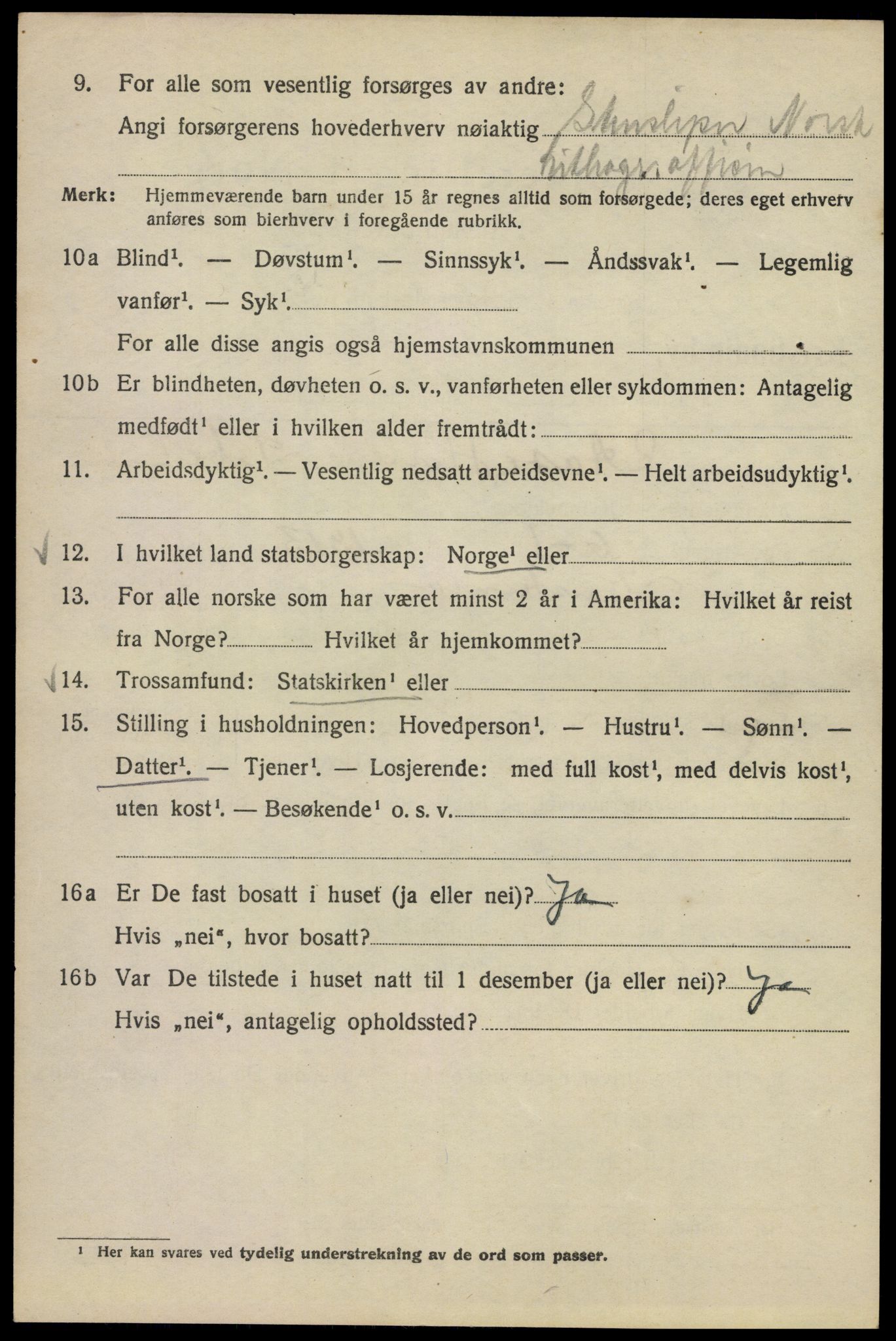 SAO, Folketelling 1920 for 0301 Kristiania kjøpstad, 1920, s. 512434