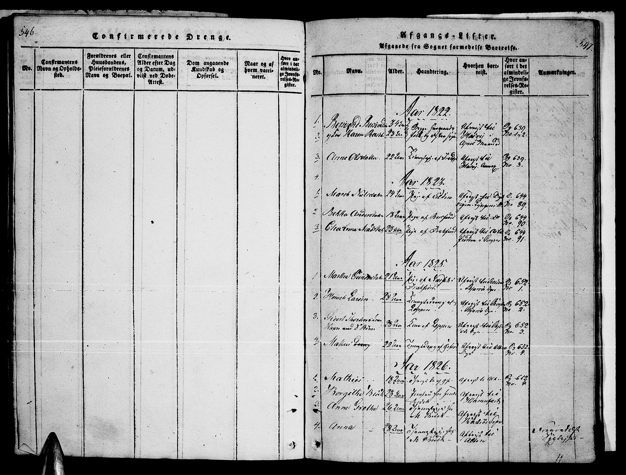 Loppa sokneprestkontor, SATØ/S-1339/H/Ha/L0003kirke: Ministerialbok nr. 3, 1820-1848, s. 546-547