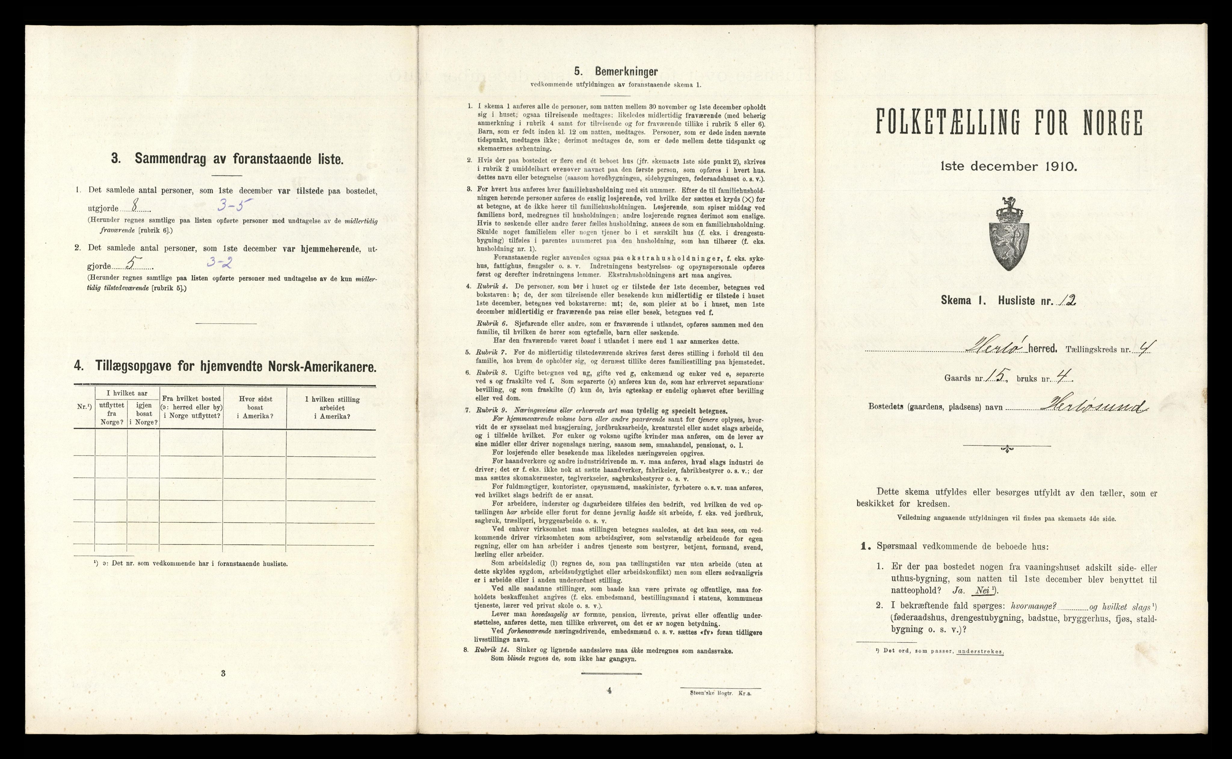 RA, Folketelling 1910 for 1258 Herdla herred, 1910, s. 356