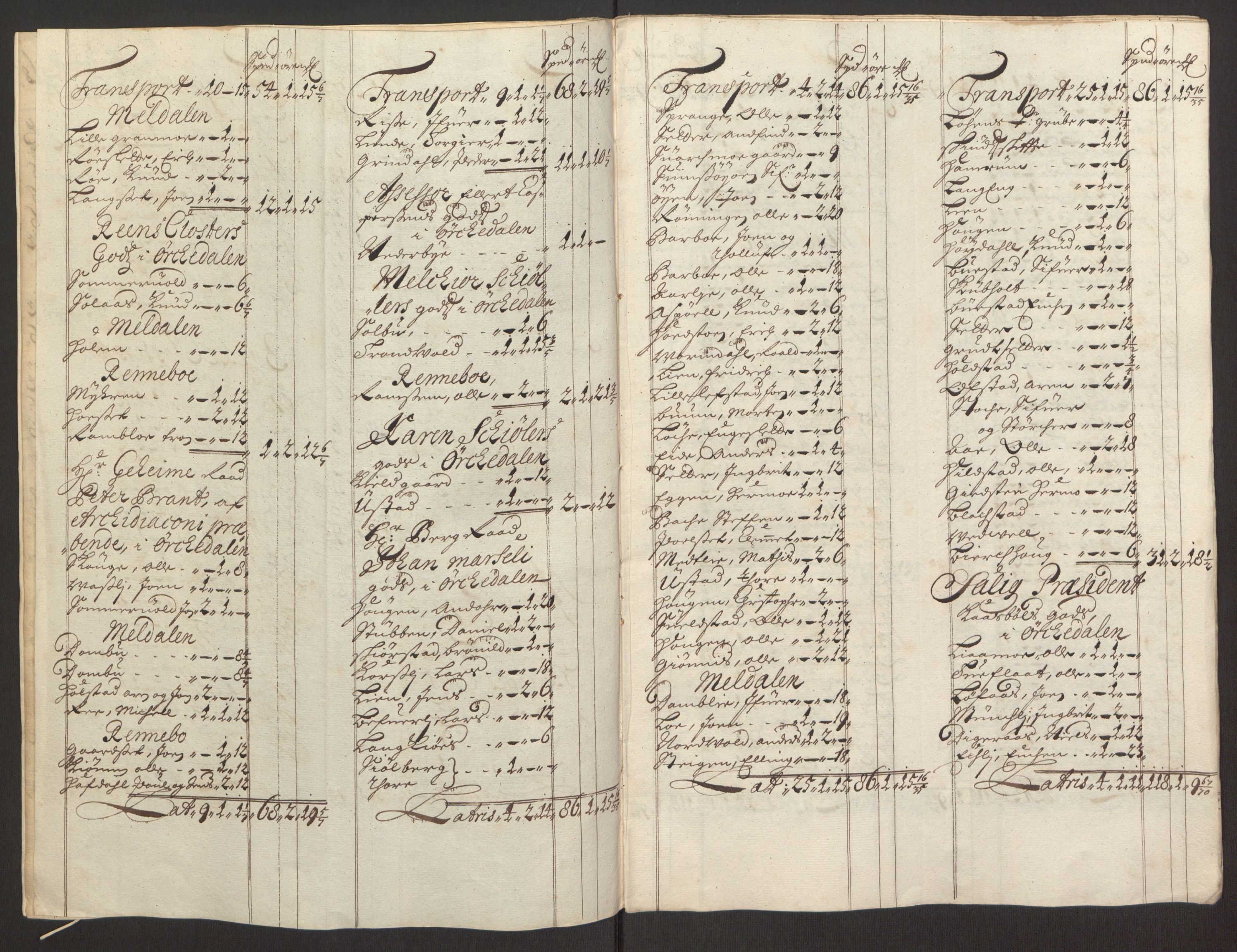 Rentekammeret inntil 1814, Reviderte regnskaper, Fogderegnskap, AV/RA-EA-4092/R60/L3944: Fogderegnskap Orkdal og Gauldal, 1694, s. 64