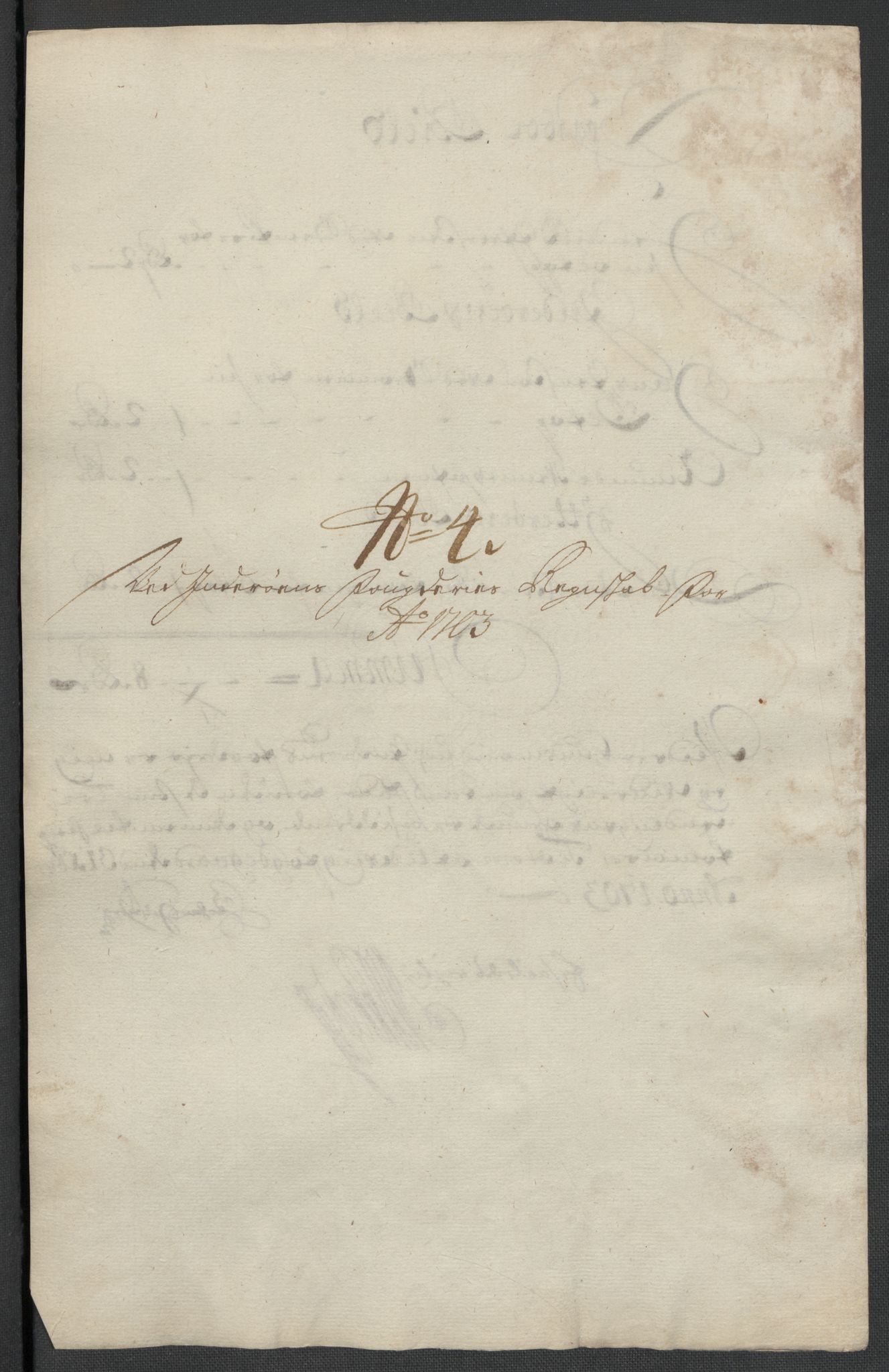 Rentekammeret inntil 1814, Reviderte regnskaper, Fogderegnskap, RA/EA-4092/R63/L4313: Fogderegnskap Inderøy, 1703-1704, s. 169