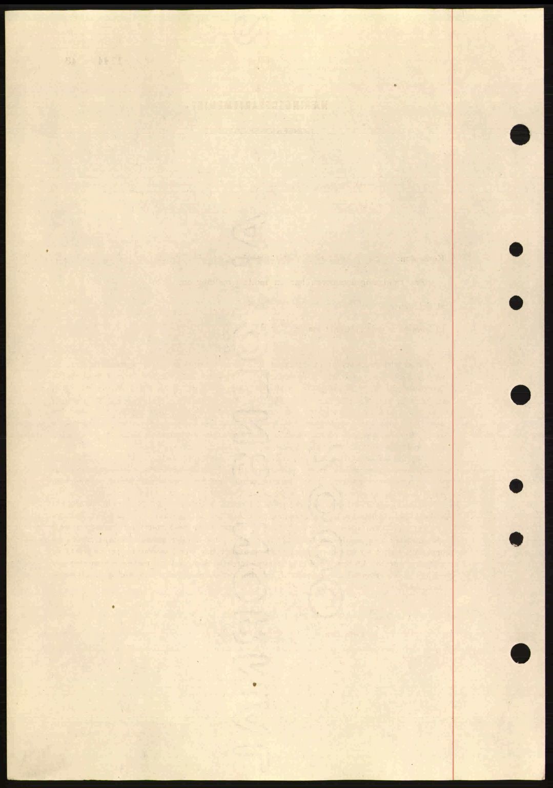 Nordre Sunnmøre sorenskriveri, SAT/A-0006/1/2/2C/2Ca: Pantebok nr. B6-14 a, 1942-1945, Dagboknr: 1144/1943