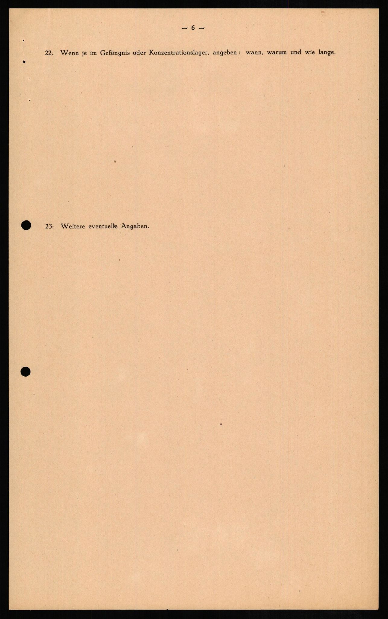 Forsvaret, Forsvarets overkommando II, RA/RAFA-3915/D/Db/L0011: CI Questionaires. Tyske okkupasjonsstyrker i Norge. Tyskere., 1945-1946, s. 383