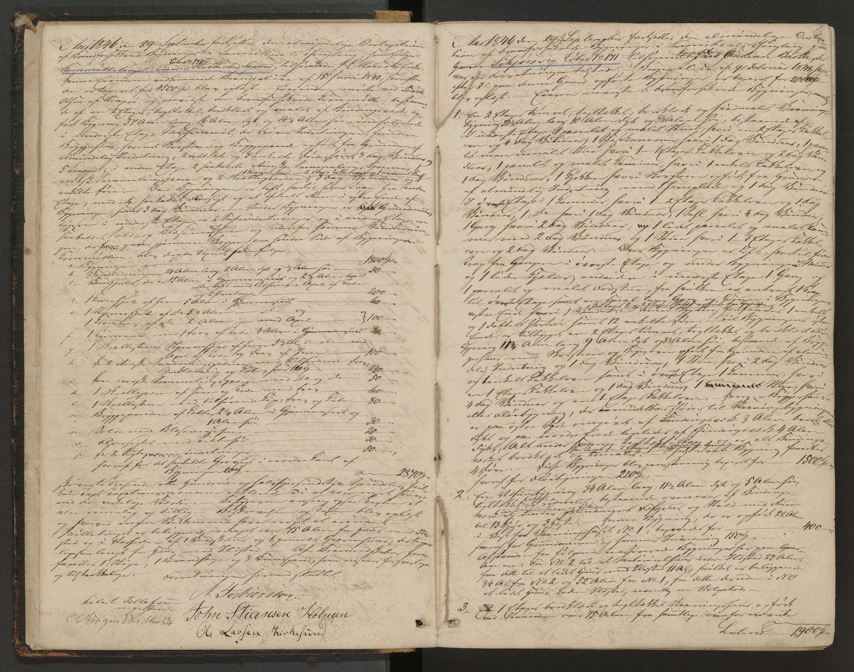 Sannidal lensmannskontor, AV/SAKO-A-569/Y/Yc/Yca/L0001: Branntakstprotokoll, 1846-1868