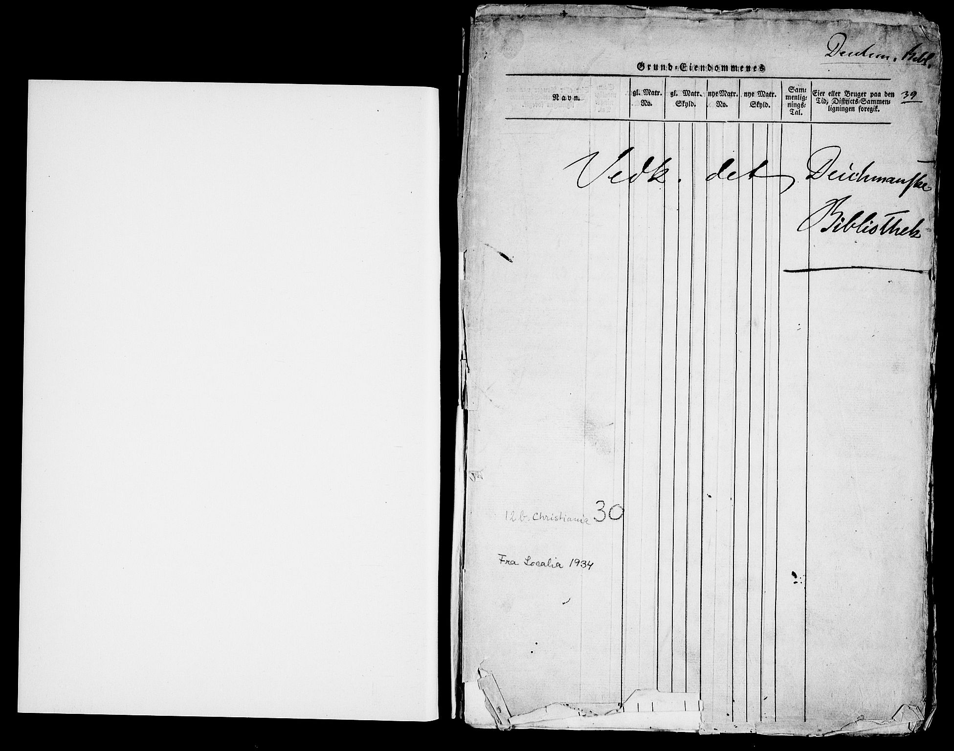 Danske Kanselli, Skapsaker, AV/RA-EA-4061/G/L0017: Tillegg til skapsakene, 1722-1813, s. 326